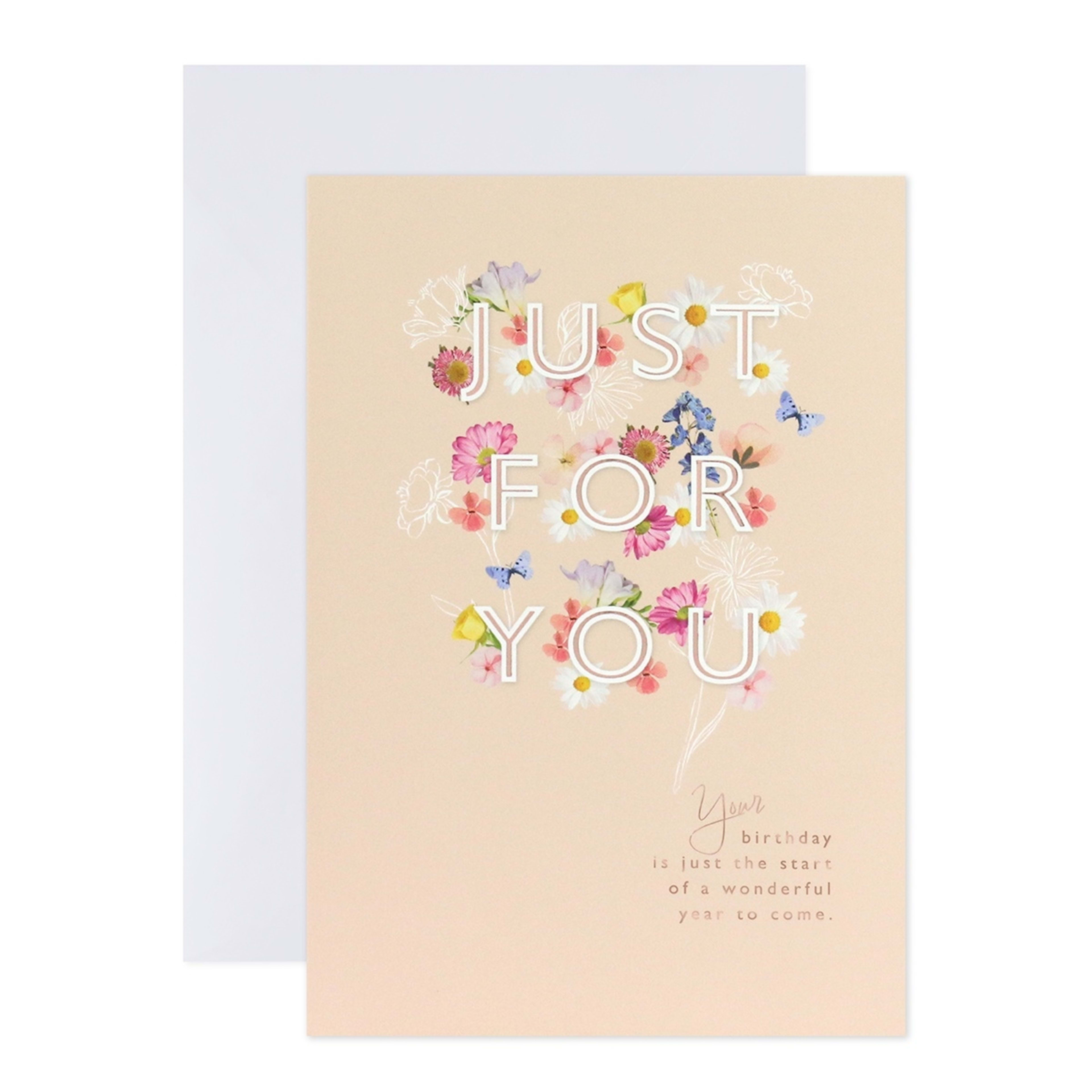 1 Connections from Hallmark Birthday Card - Just for You
