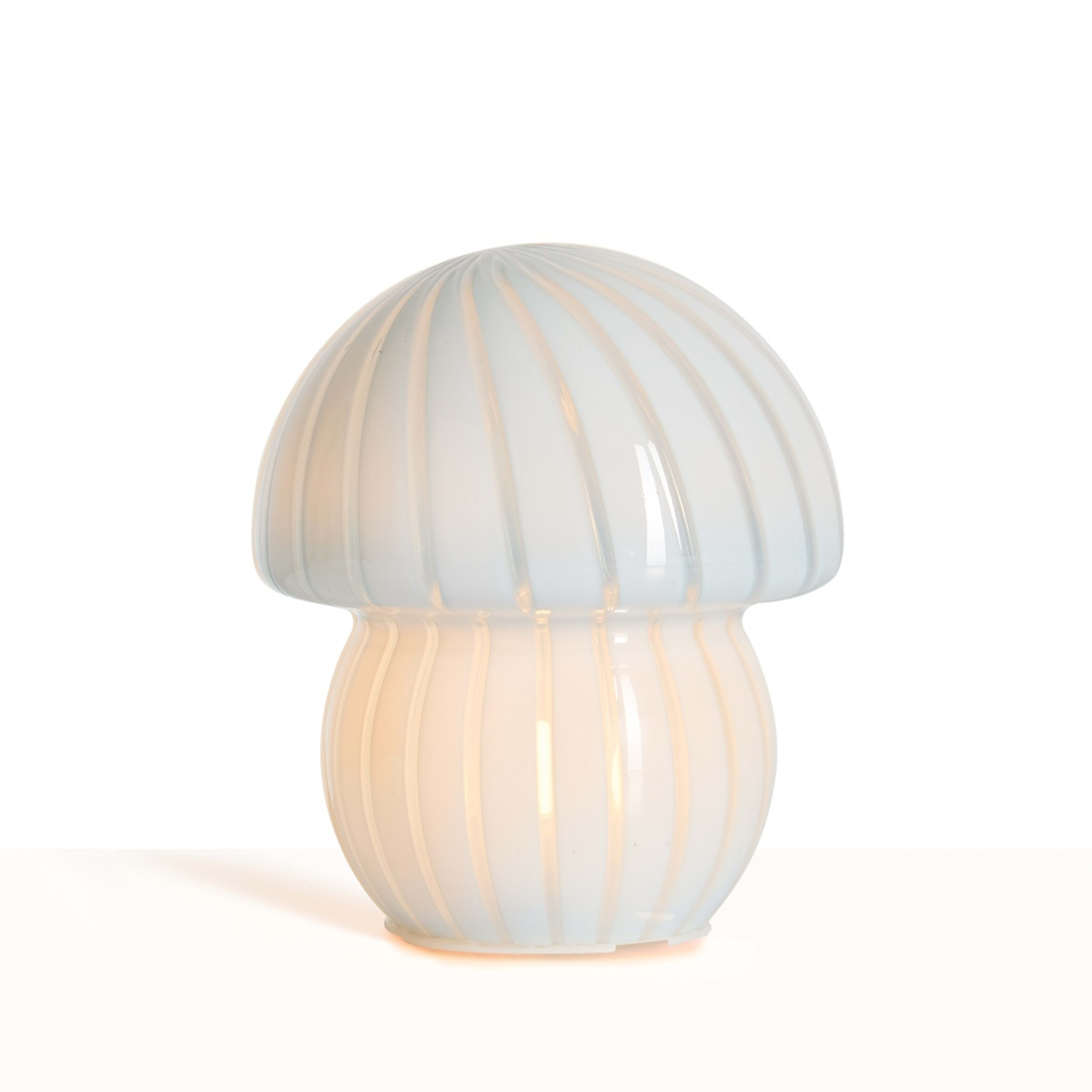 1 Mushroom Portable Rechargeable Lamp - Blue, 1 of 6