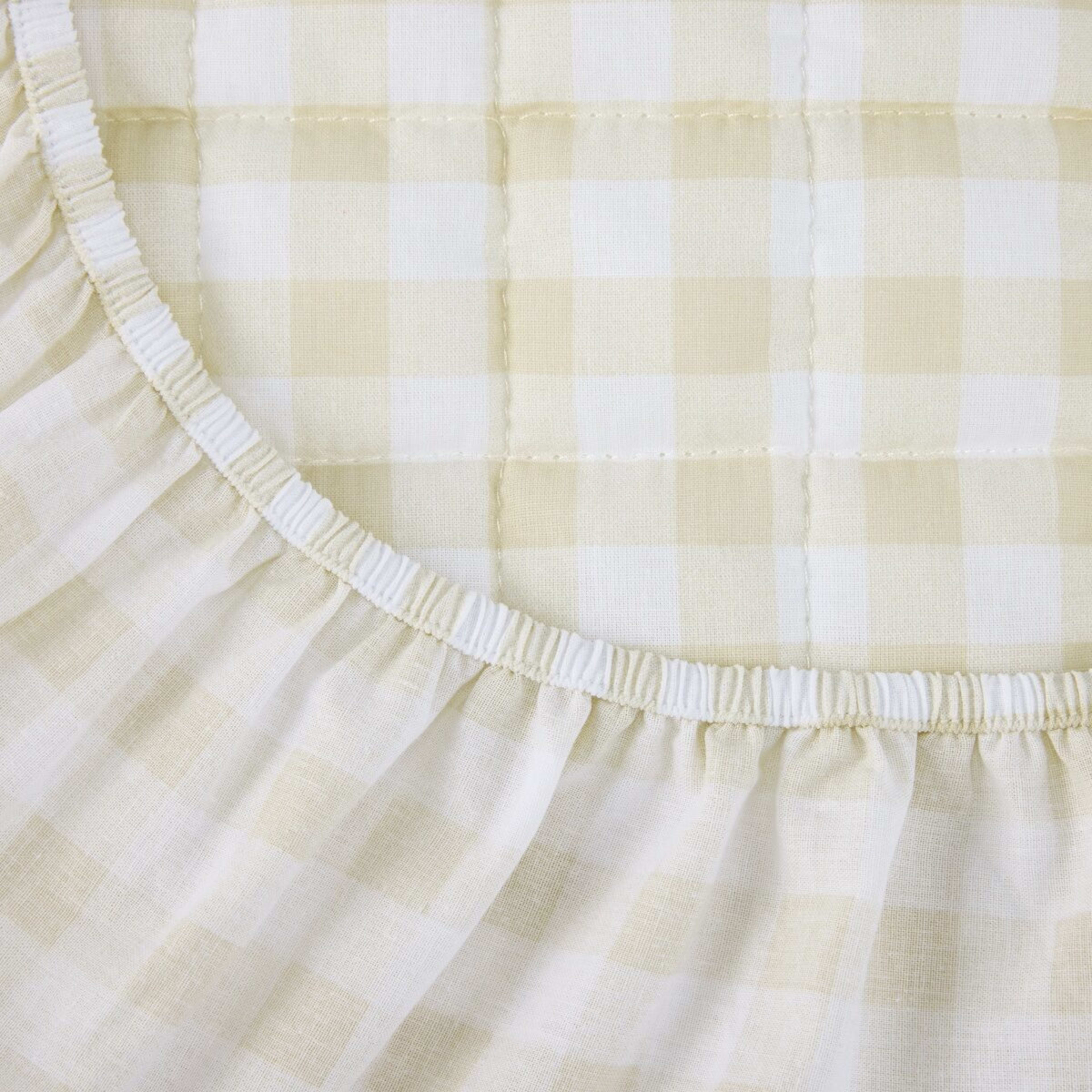 3 Fitted Change Mat Cover - Gingham, 3 of 5