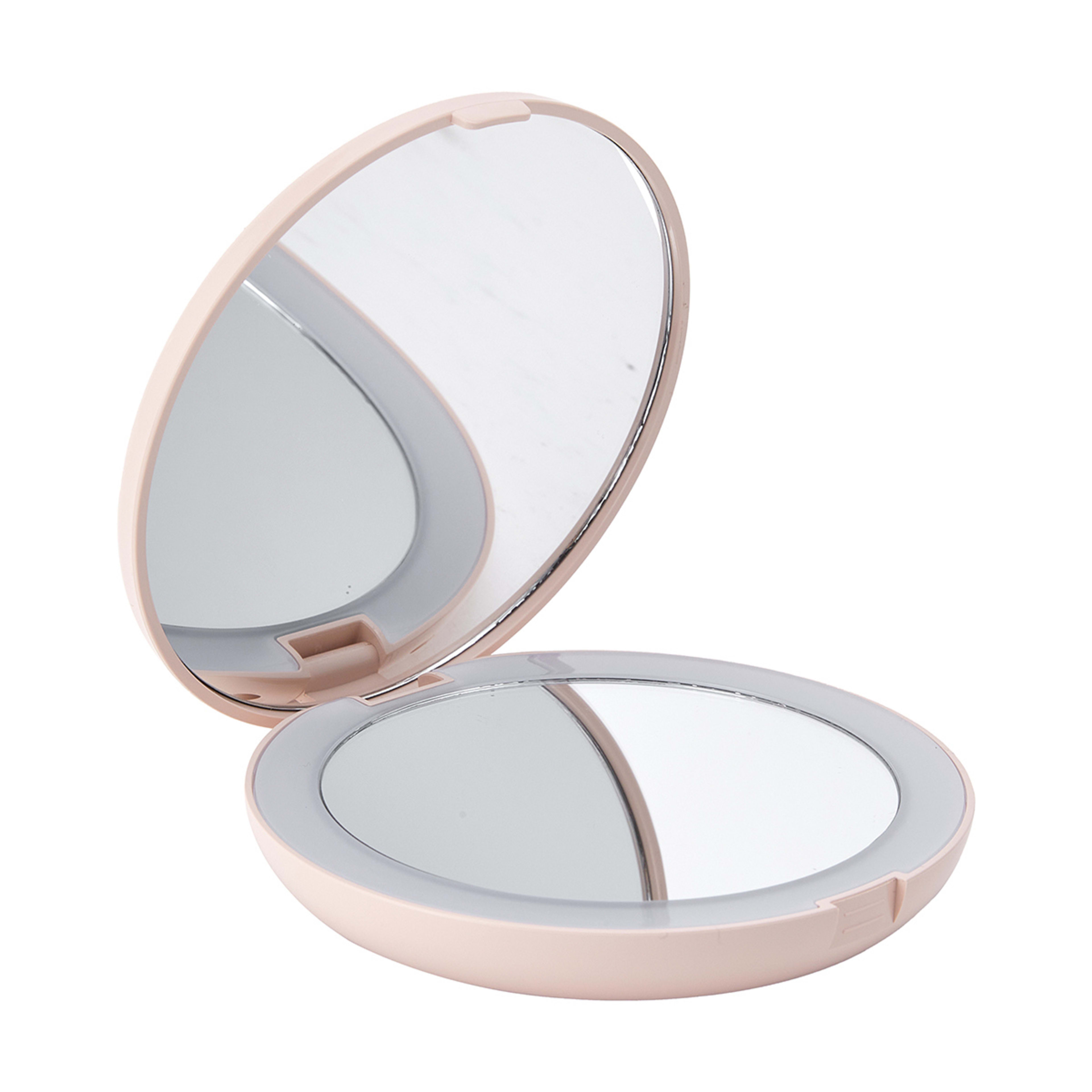 2 OXX Cosmetics LED Compact Mirror - Pink, 2 of 10