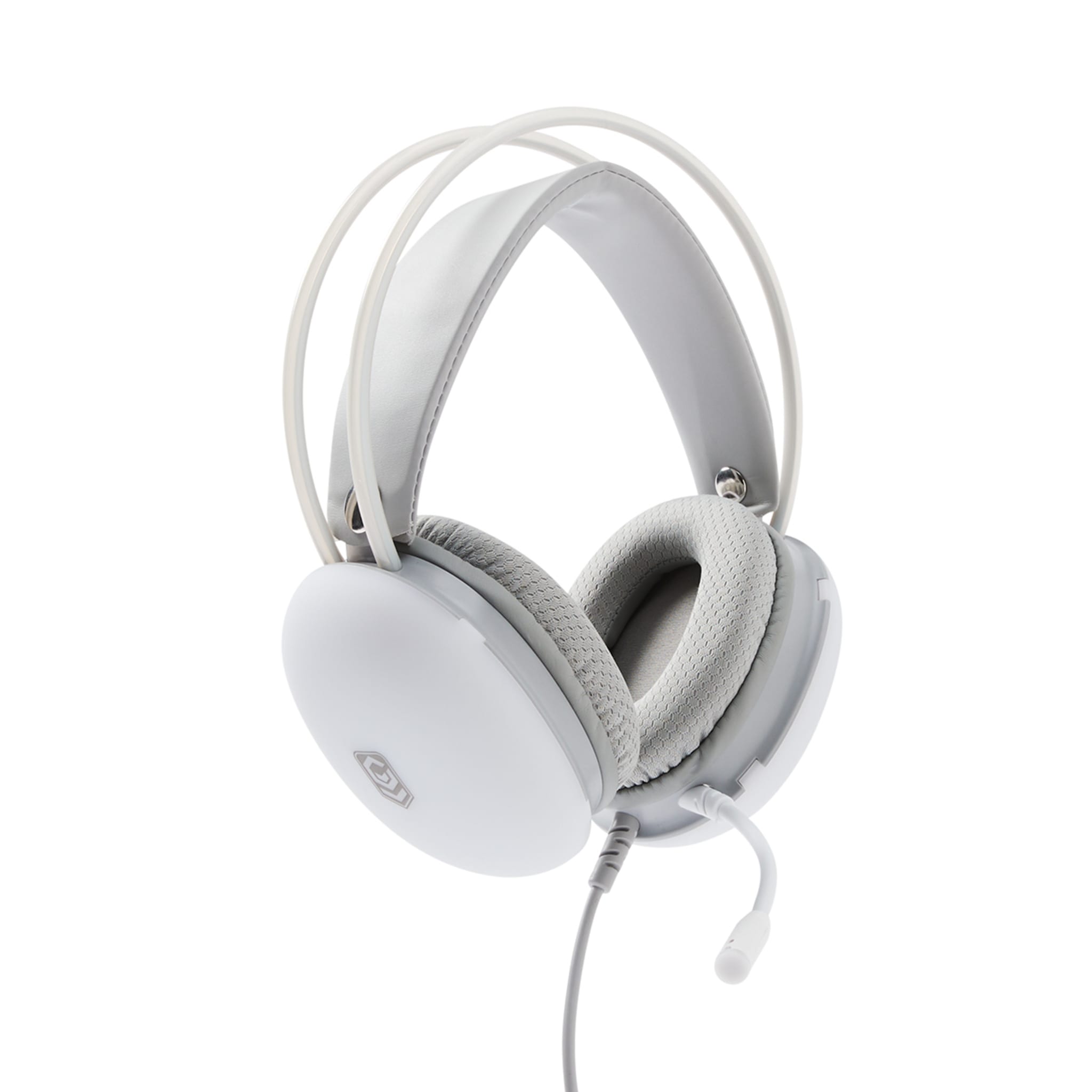Gaming RGB Glow Headset White Kmart