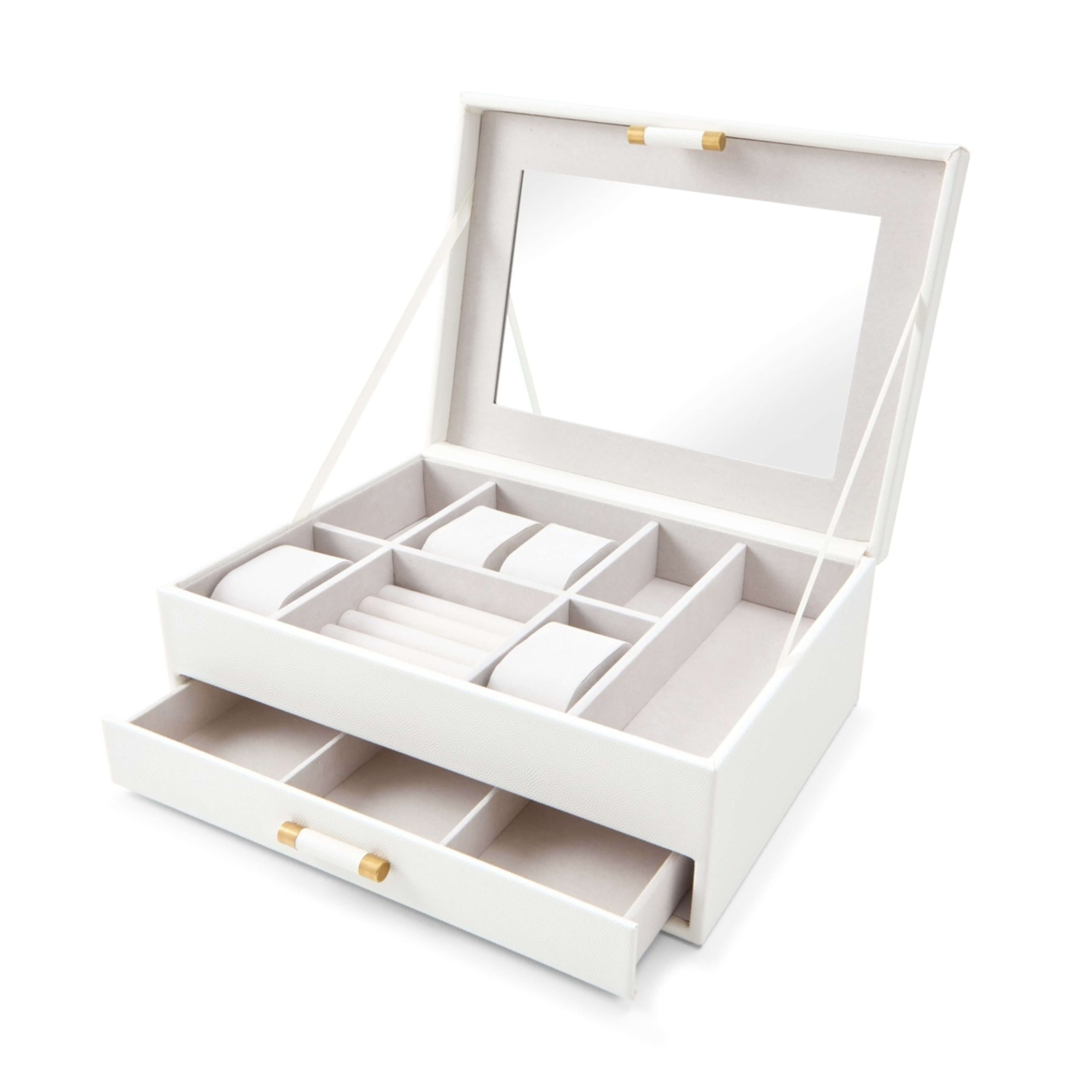 2 Leather Look Jewellery Box, 2 of 6