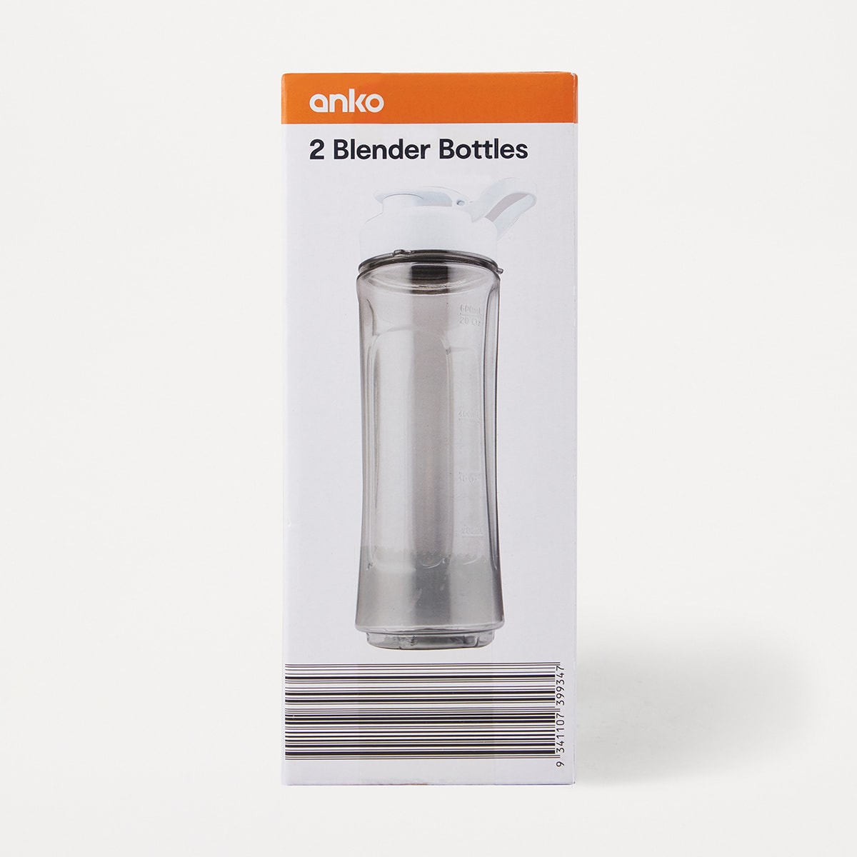2 Pack Blender Bottles White Kmart NZ