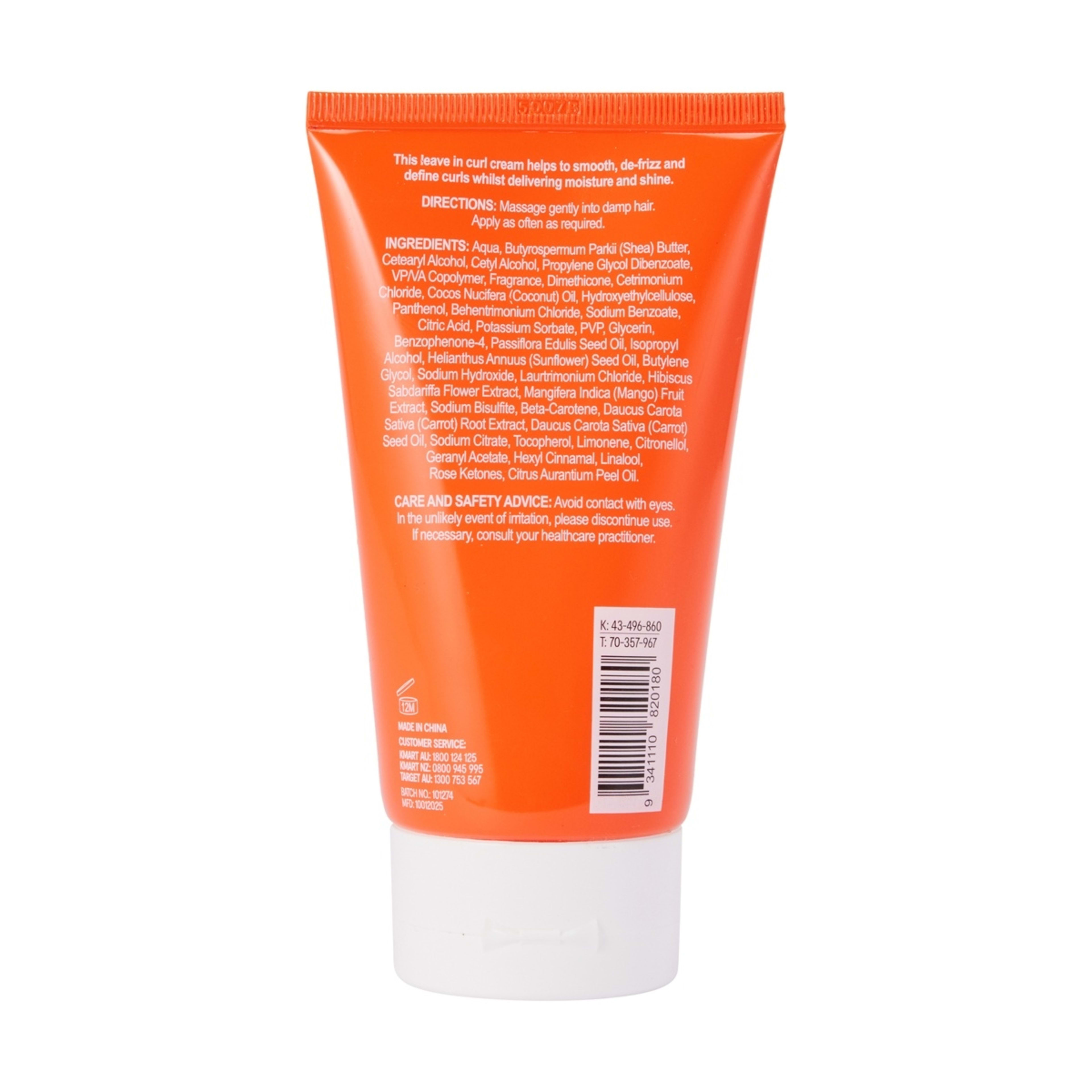 3 OXX Haircare Hair Mango Splash Curl Cream 150ml - Mango and Passion Fruit Scented, 3 of 3