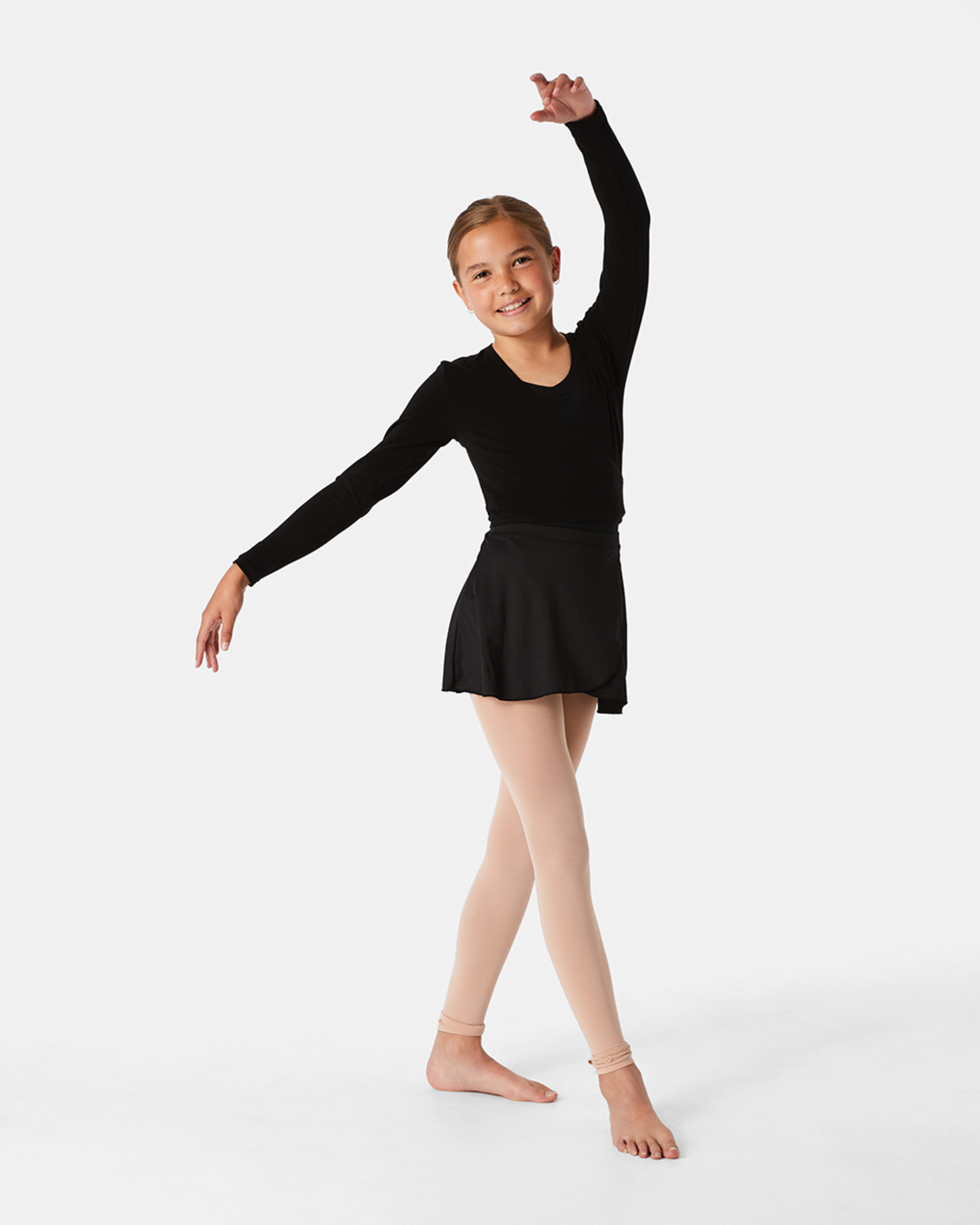 5 Dance Wrap Top BLACK, 5 of 7