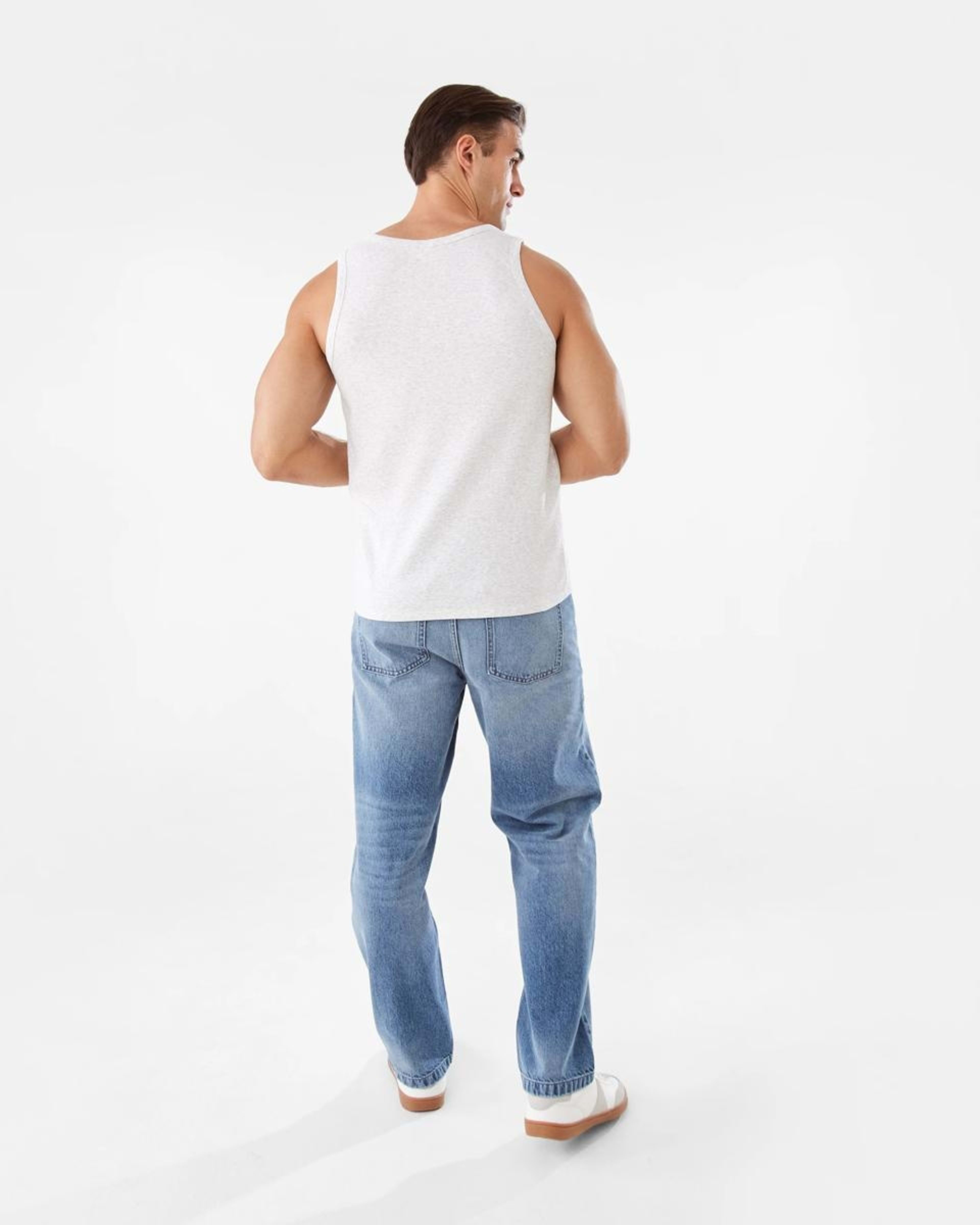 4 Rib Tank WHITE MARLE, 4 of 6