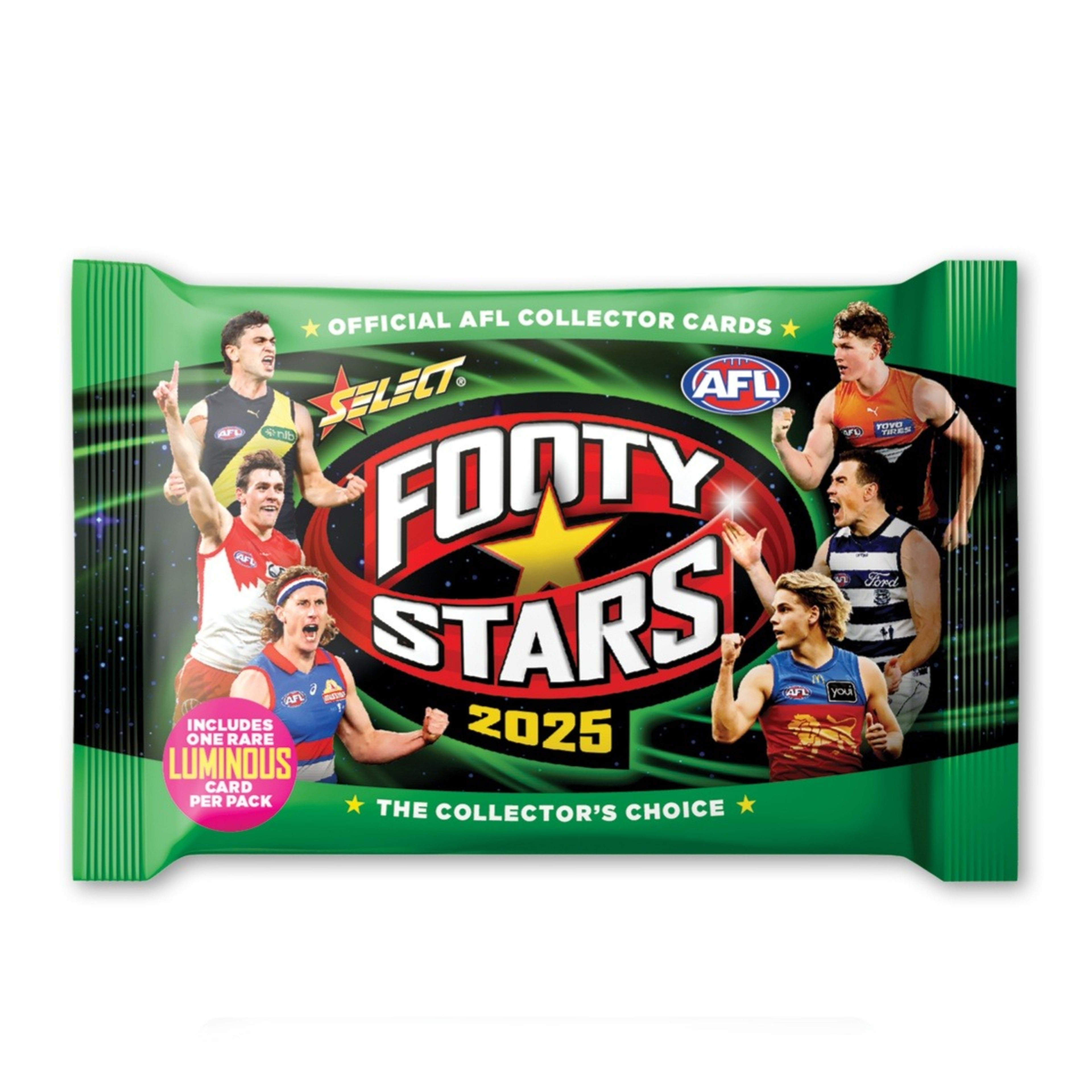 1 2025 Select AFL Footy Stars Official AFL Collector Cards, 1 of 5