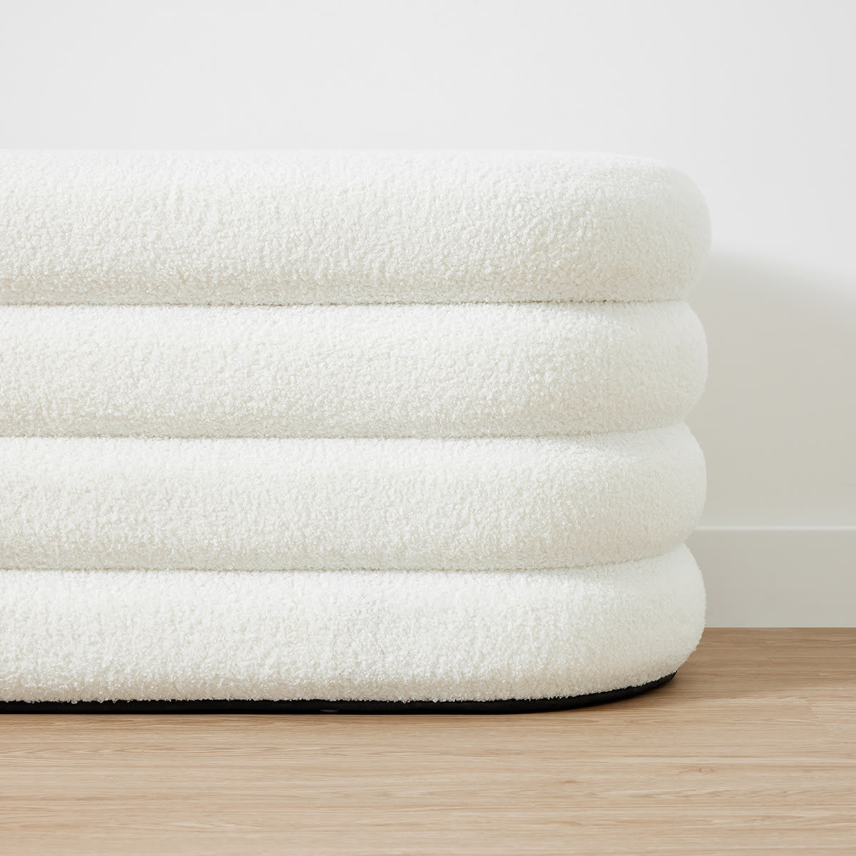 Boucle Storage Bench Kmart