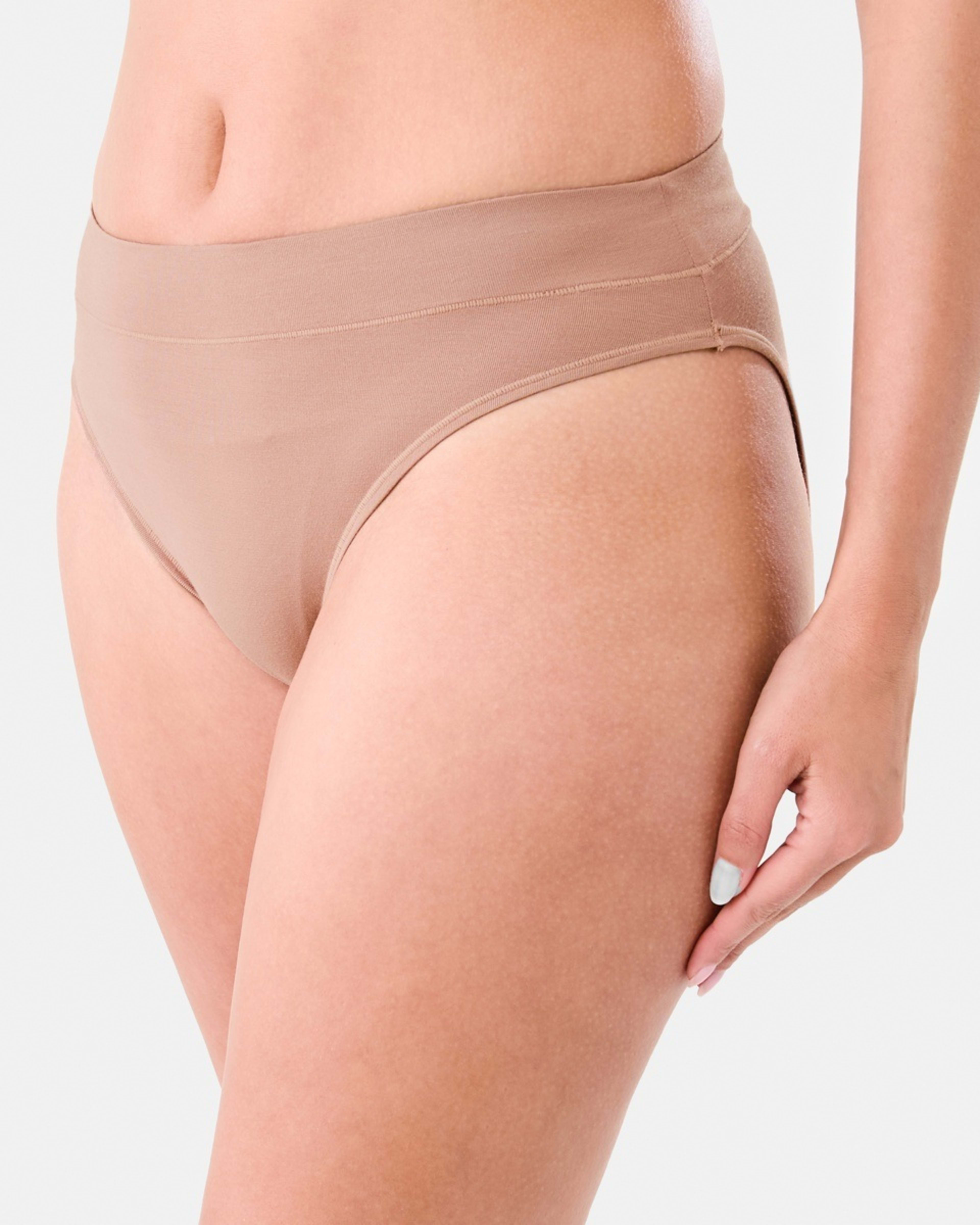 5 3 Pack Bamboo Blend Hi-Cut Briefs Gh St Sc, 5 of 8