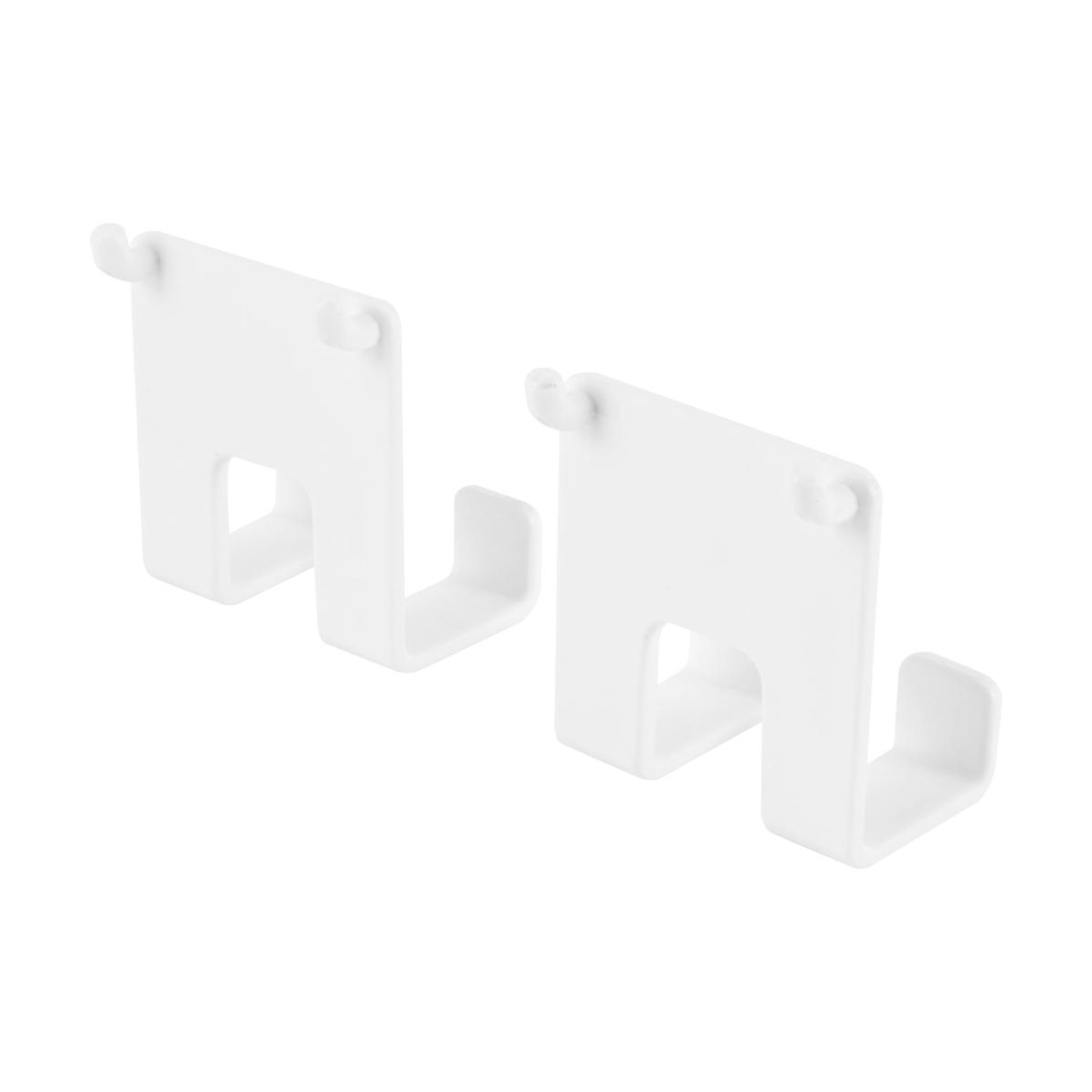 3 2 Pack Pegboard Organiser Double Peg Set, 3 of 6