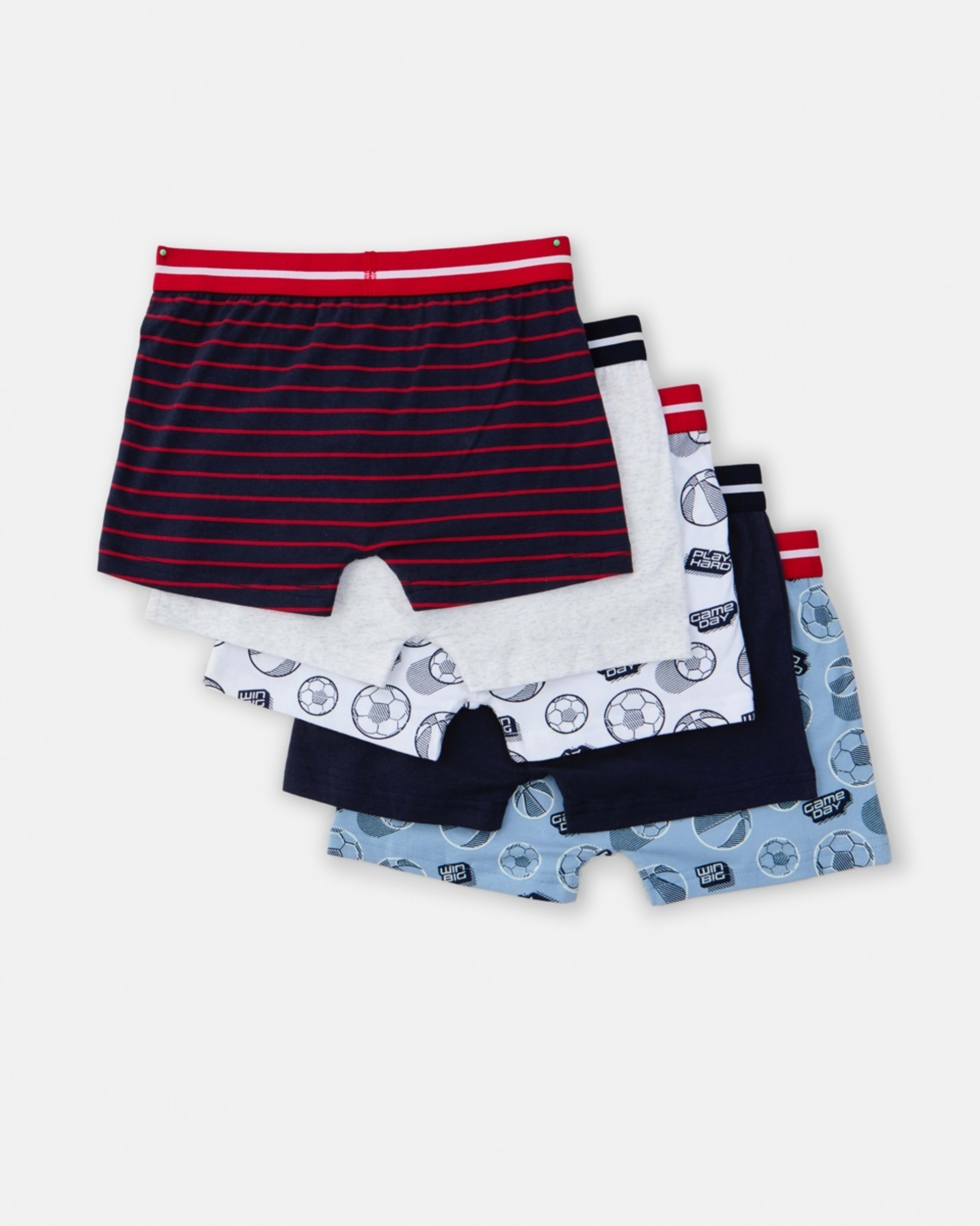 2 5 Pack Print Trunks GAME DAY, 2 of 8