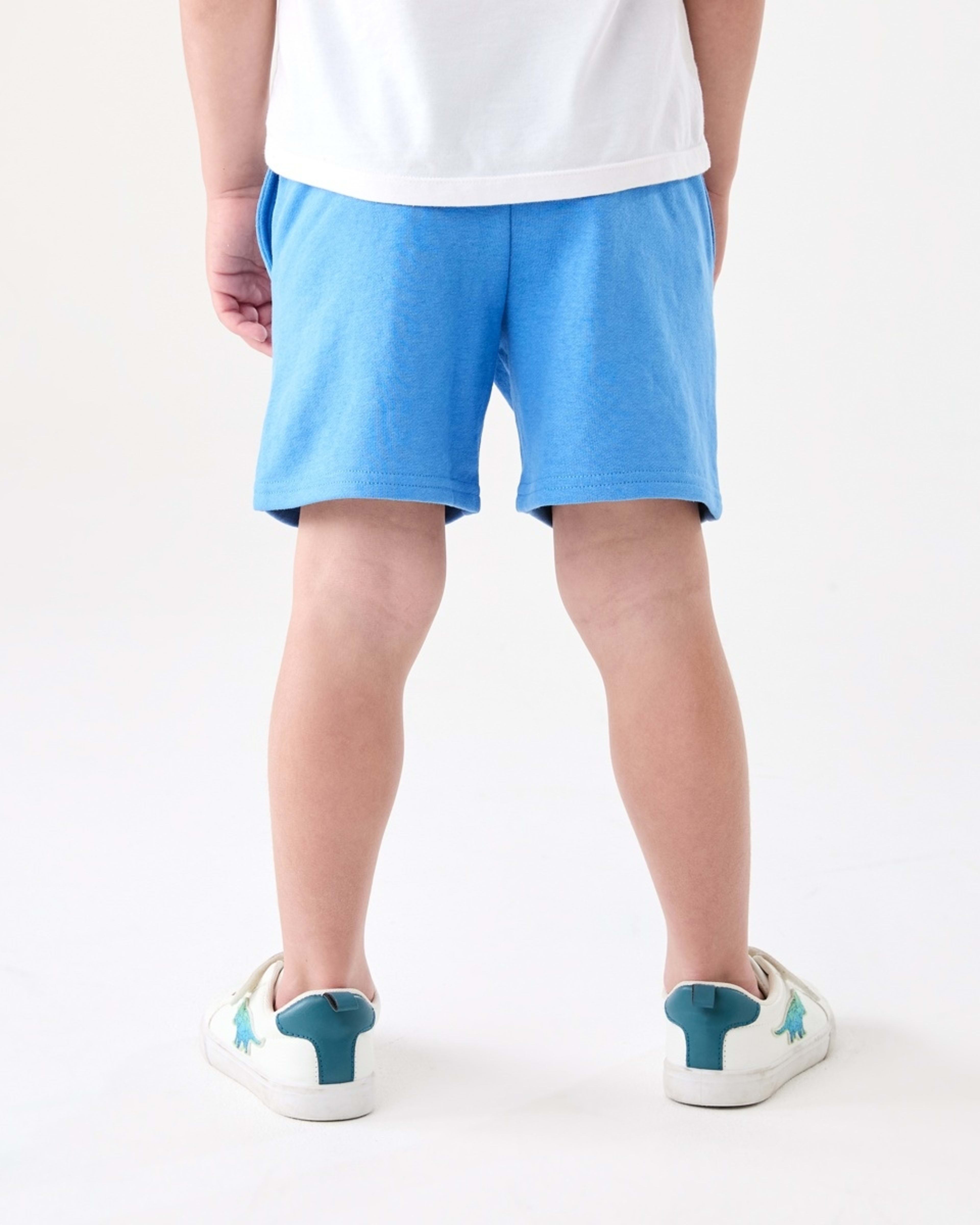 2 Graphic Knit Shorts NEW YORK 1996  BLUE, 2 of 7