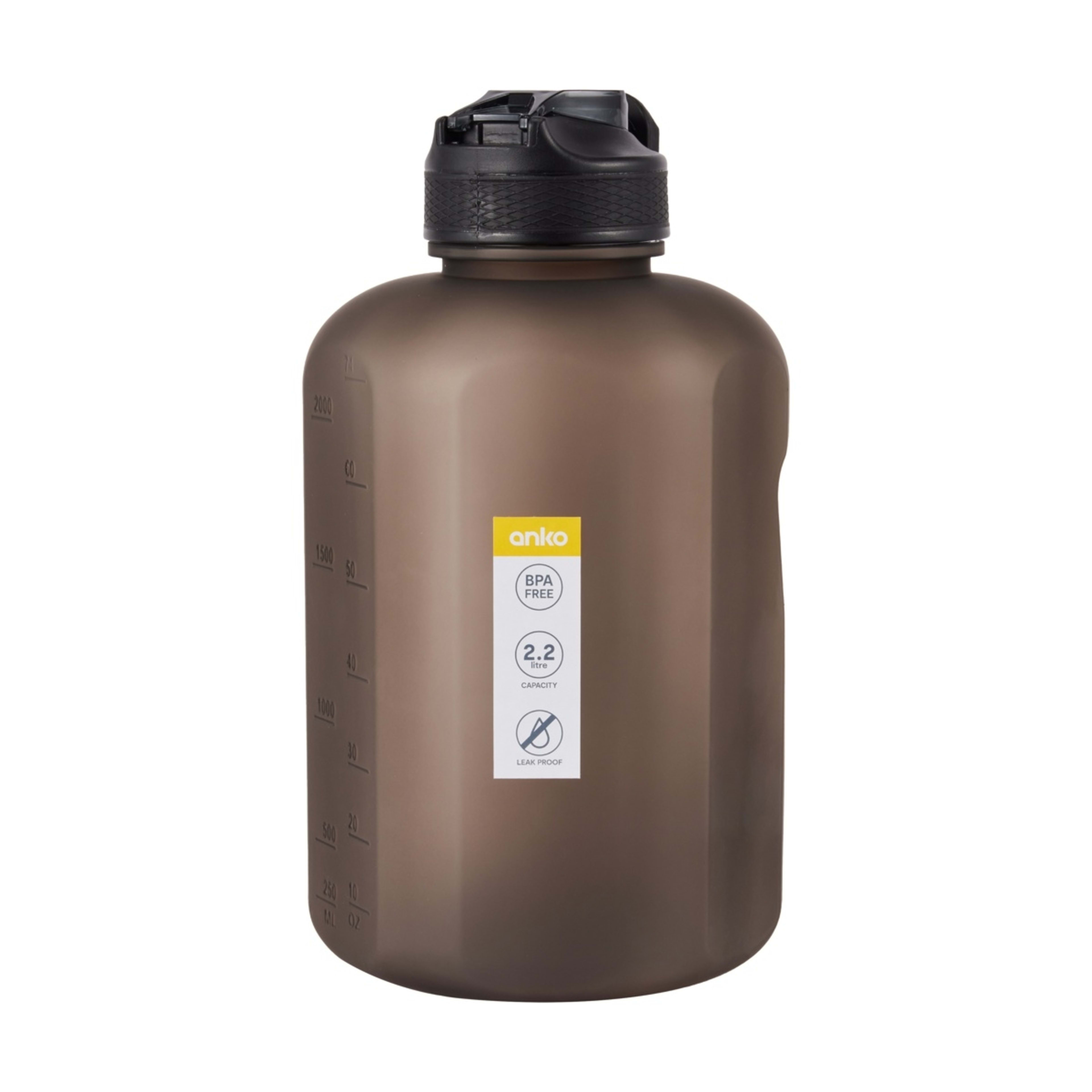 7 2.2L Black Ombre Gym Bottle, 7 of 7