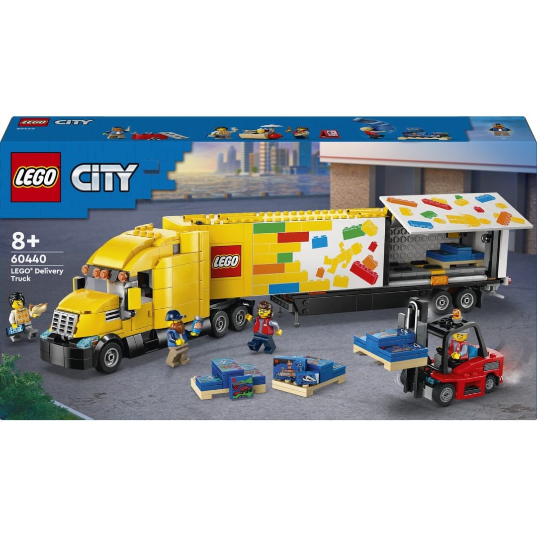 LEGO City Big Vehicles Yellow Delivery Truck 60440 - Kmart
