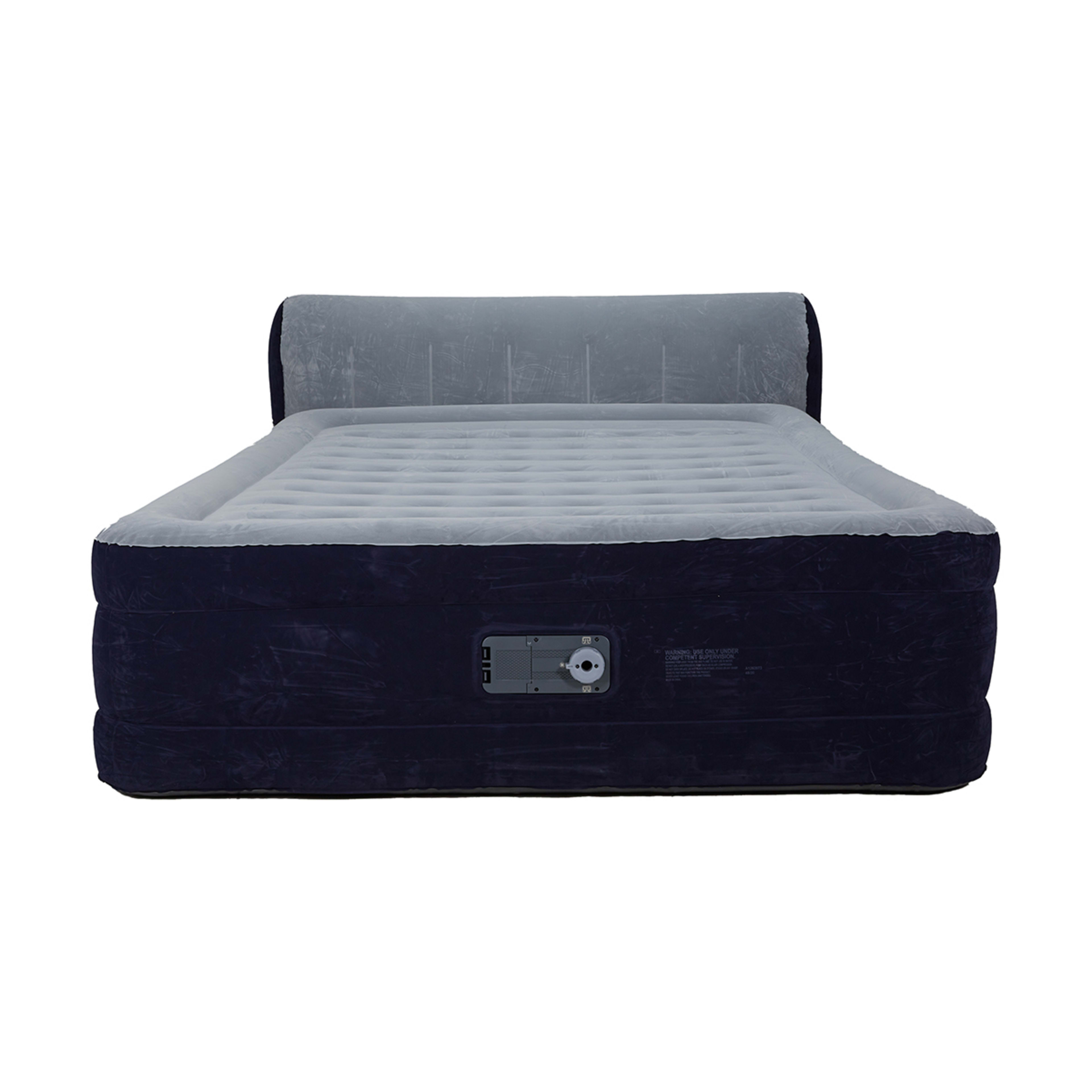 Backrest Air Bed with Builtin Pump Queen Bed Kmart