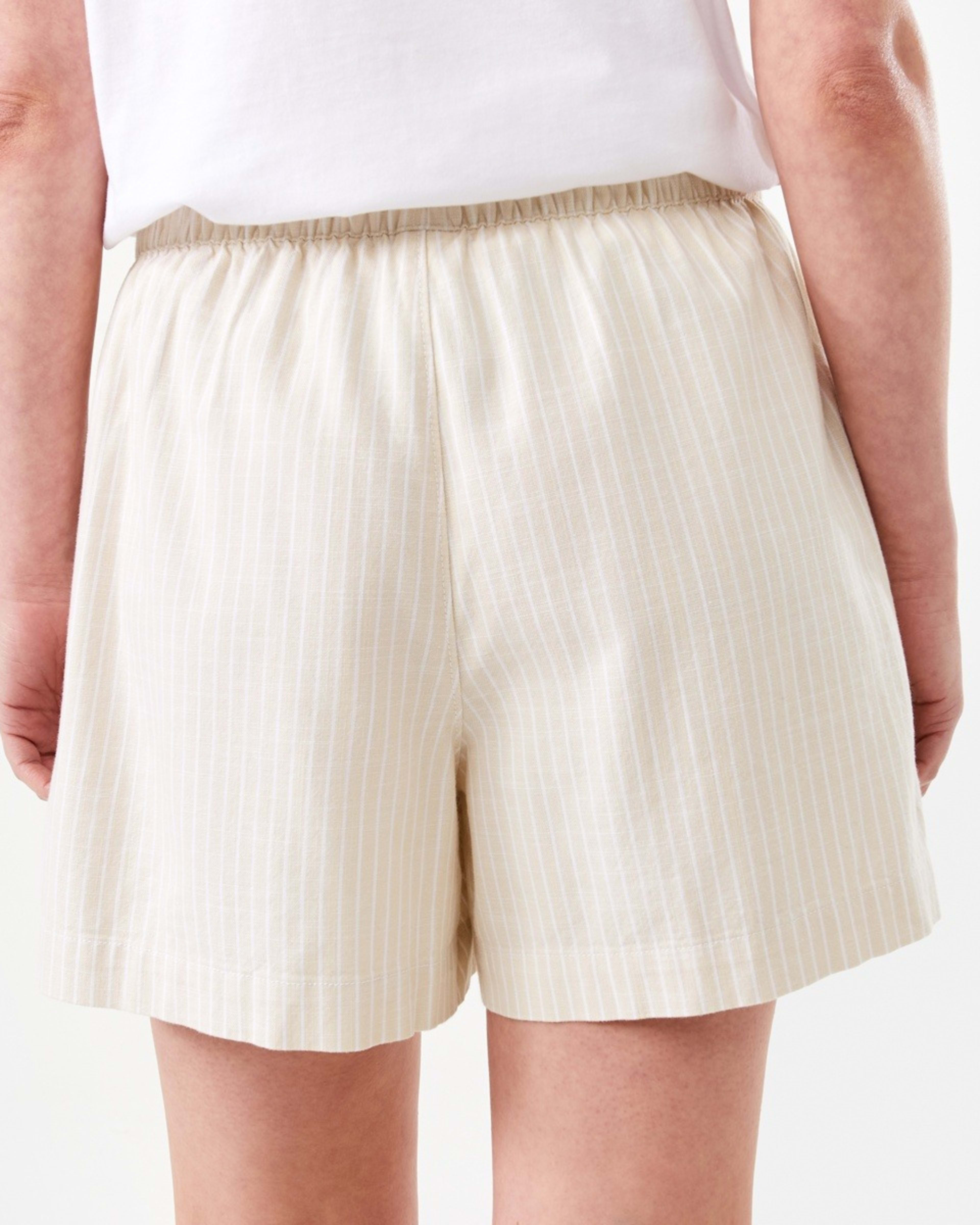 3 Tie Waist Shorts Yellow St, 3 of 6