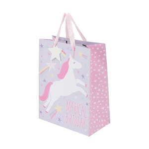 Magic Unicorn Gift Bag - Large - Kmart