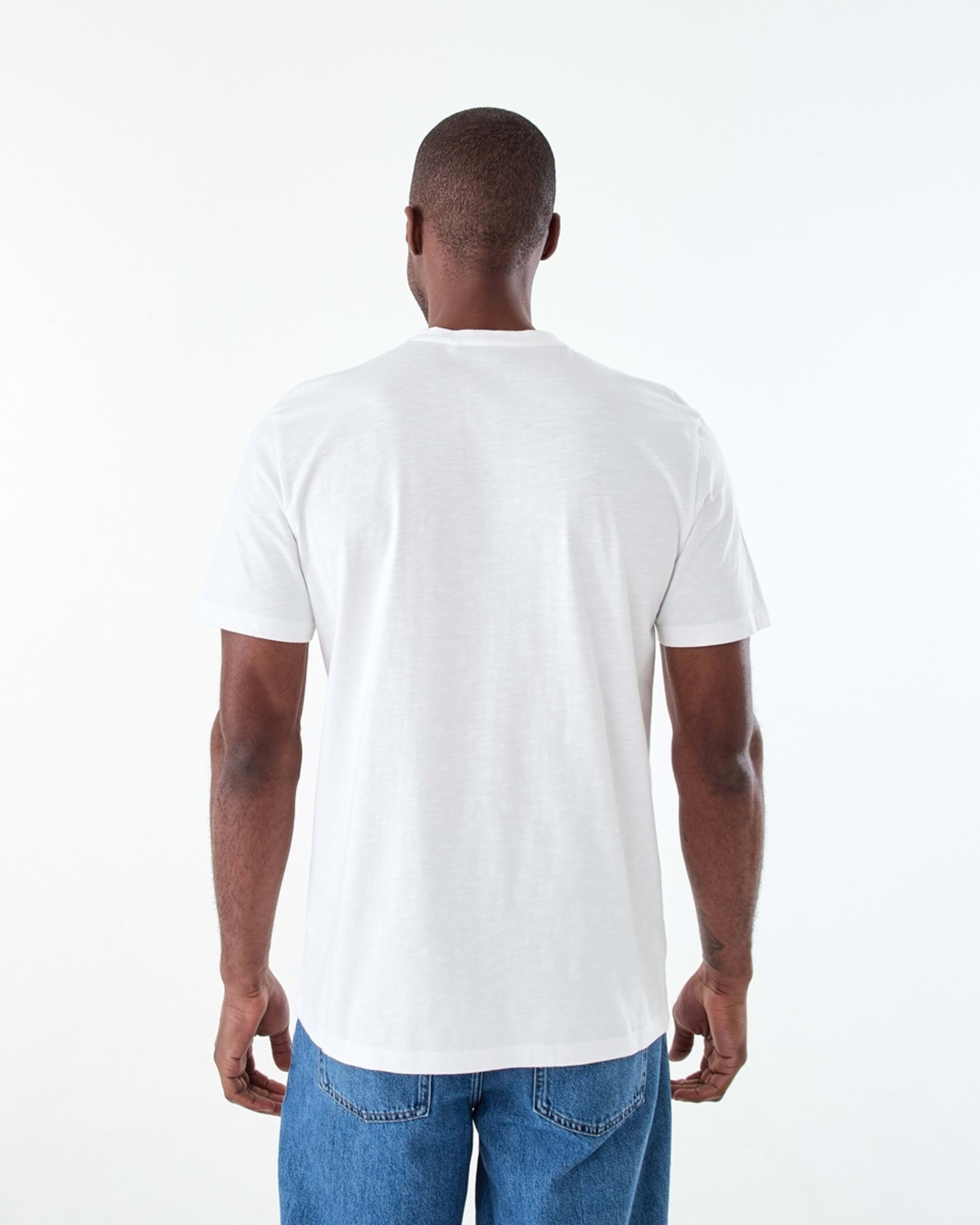 3 Henley T-shirt SNOW WHITE, 3 of 6