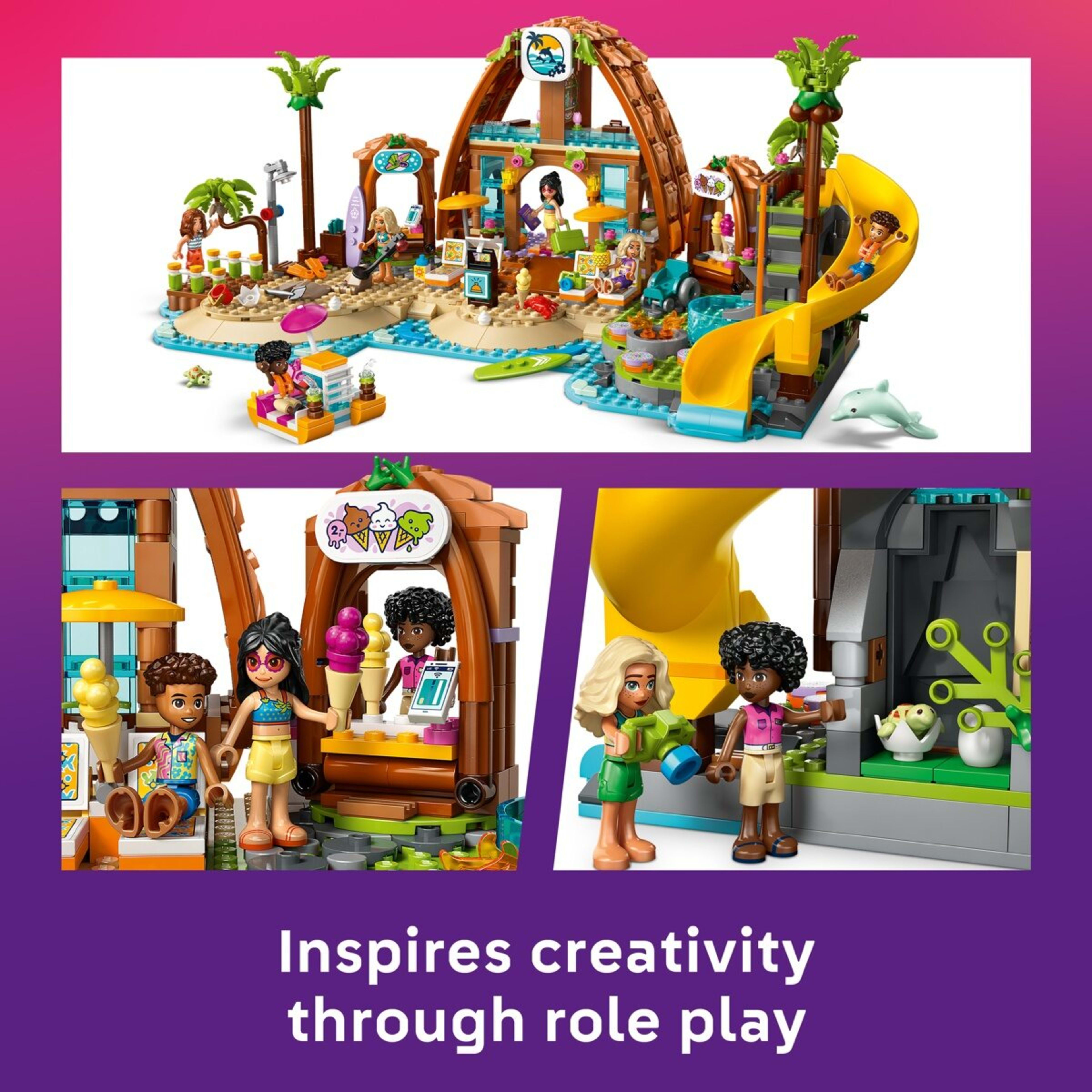 6 LEGO Friends Family Holiday Beach Resort 42673, 6 of 11