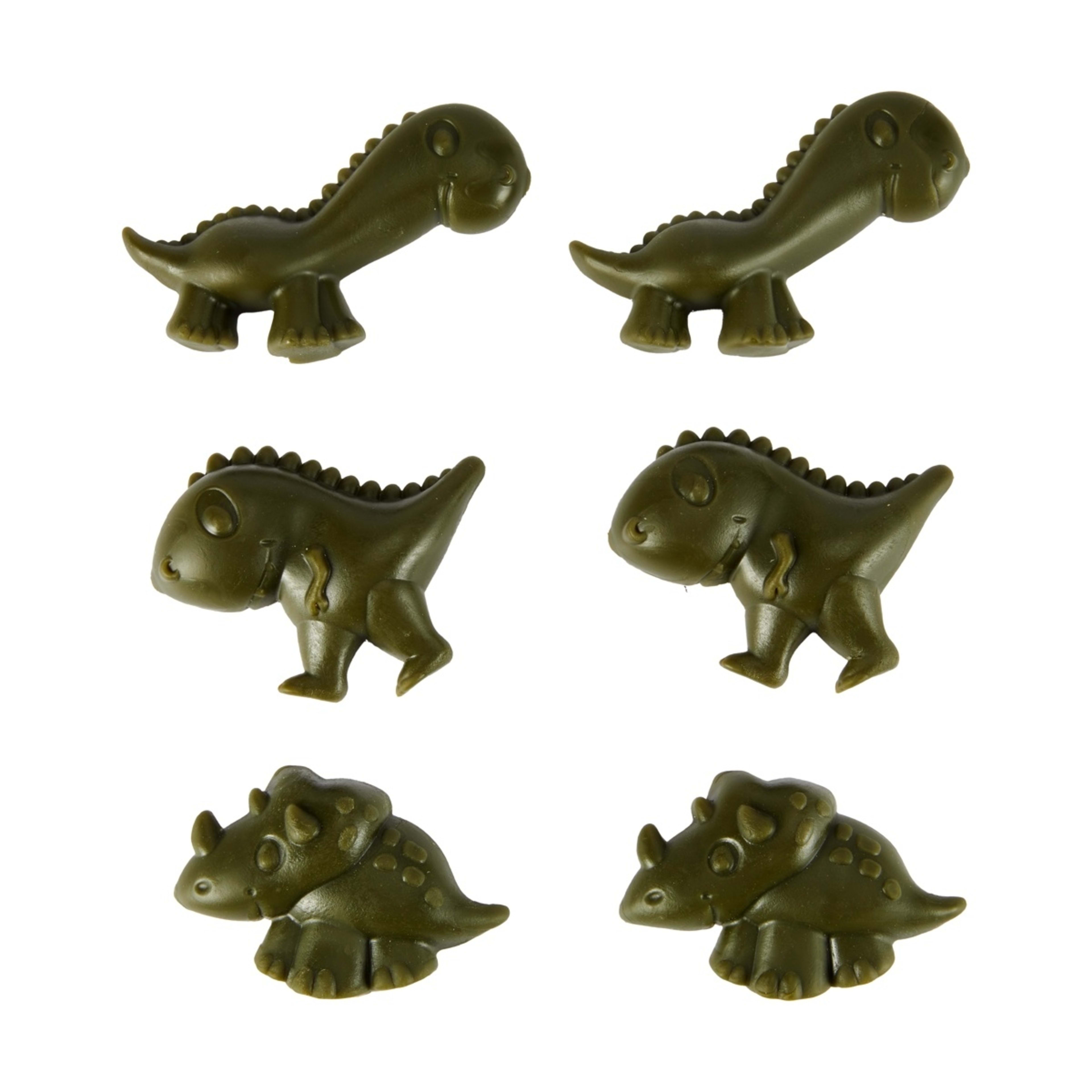 2 6 Pack Pet Treat Dental Bites Dino Shapes, 2 of 3