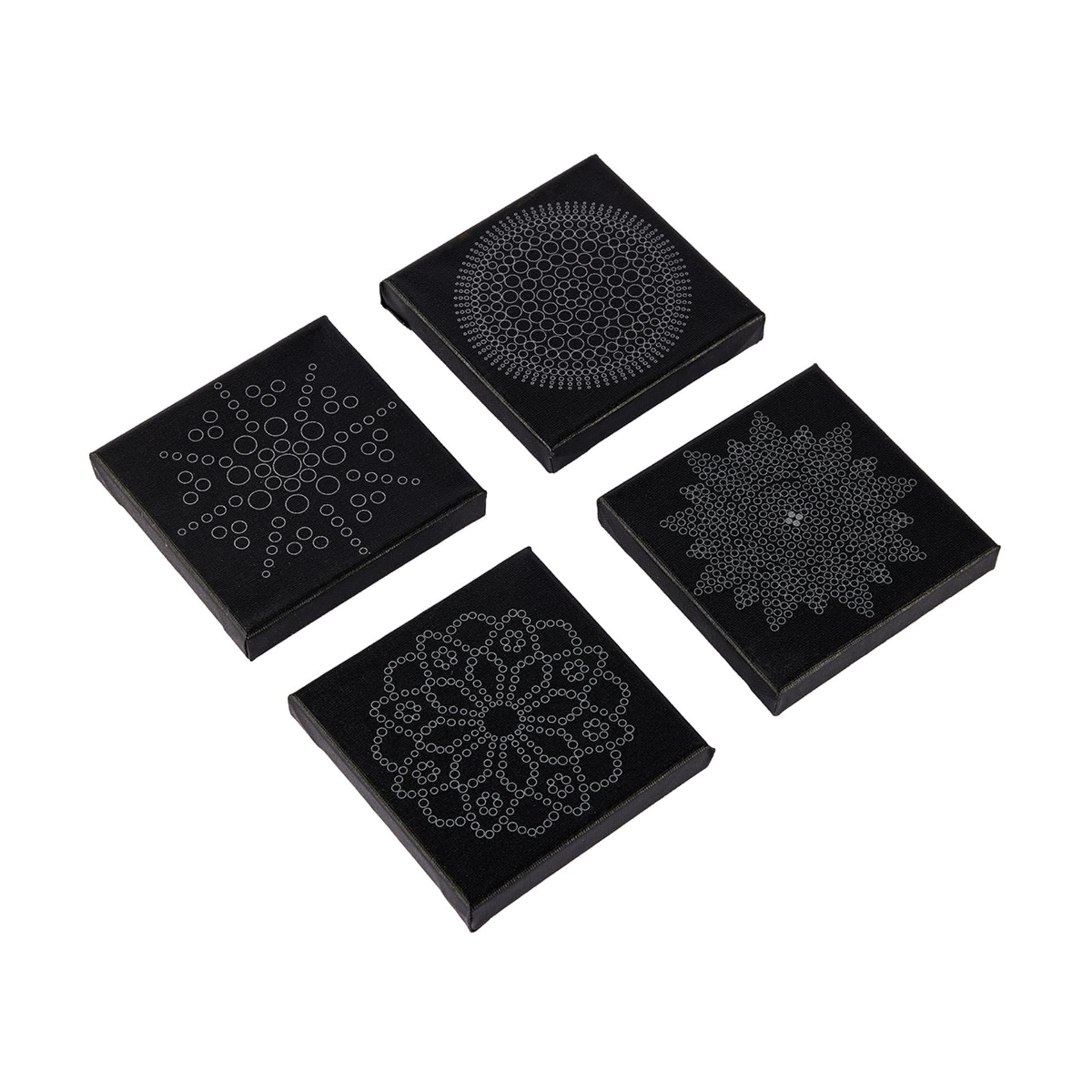 Paint Your Own Mandala Canvas Kit Kmart