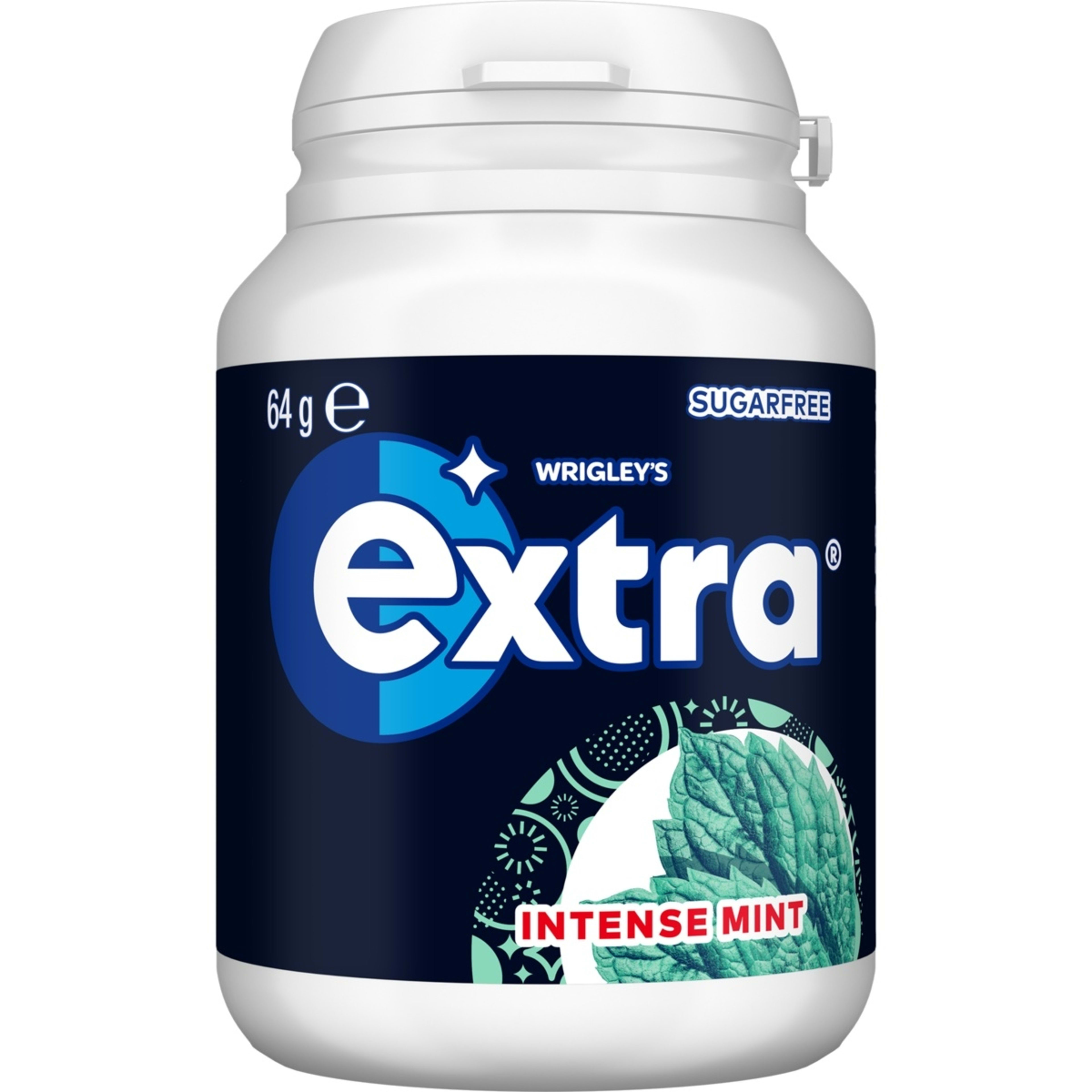 1 46 Piece Wrigley's Extra Intense Mint 64g
