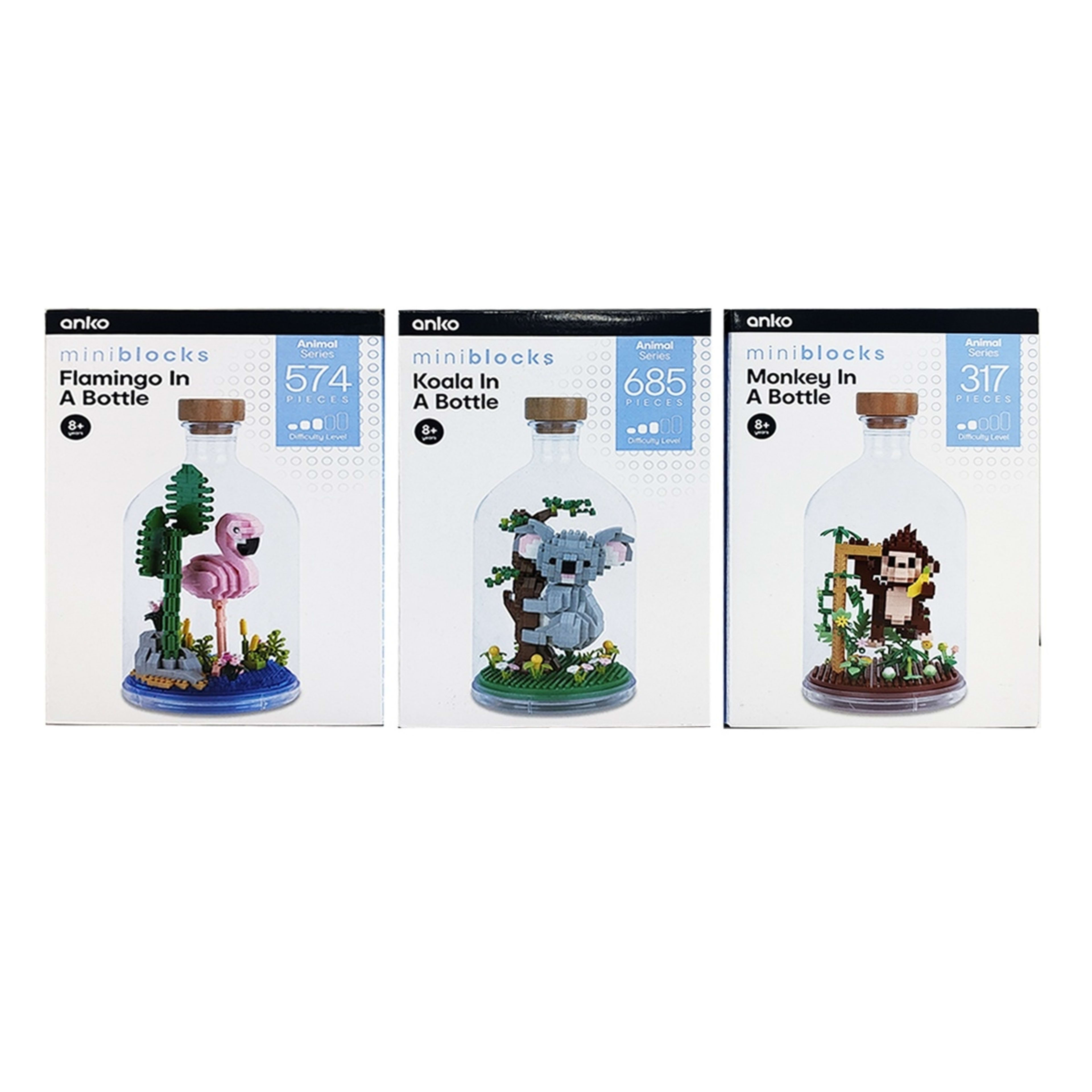 1 Mini Blocks Animal Series - Assorted