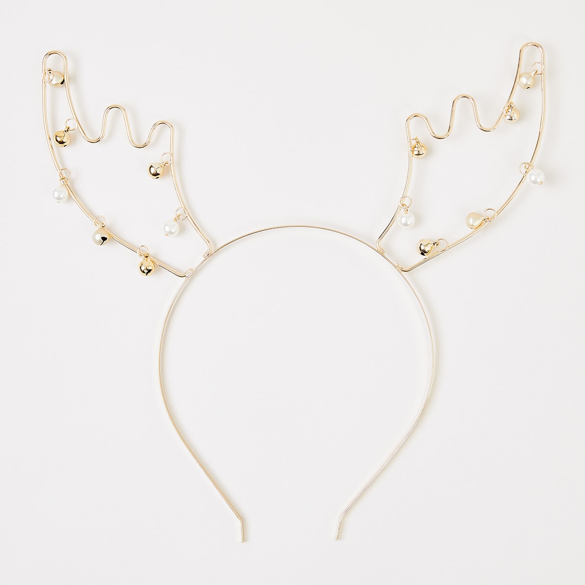 with free JINGLE BELL bracelets Plush Christmas Reindeer Antlers 6 PACK 