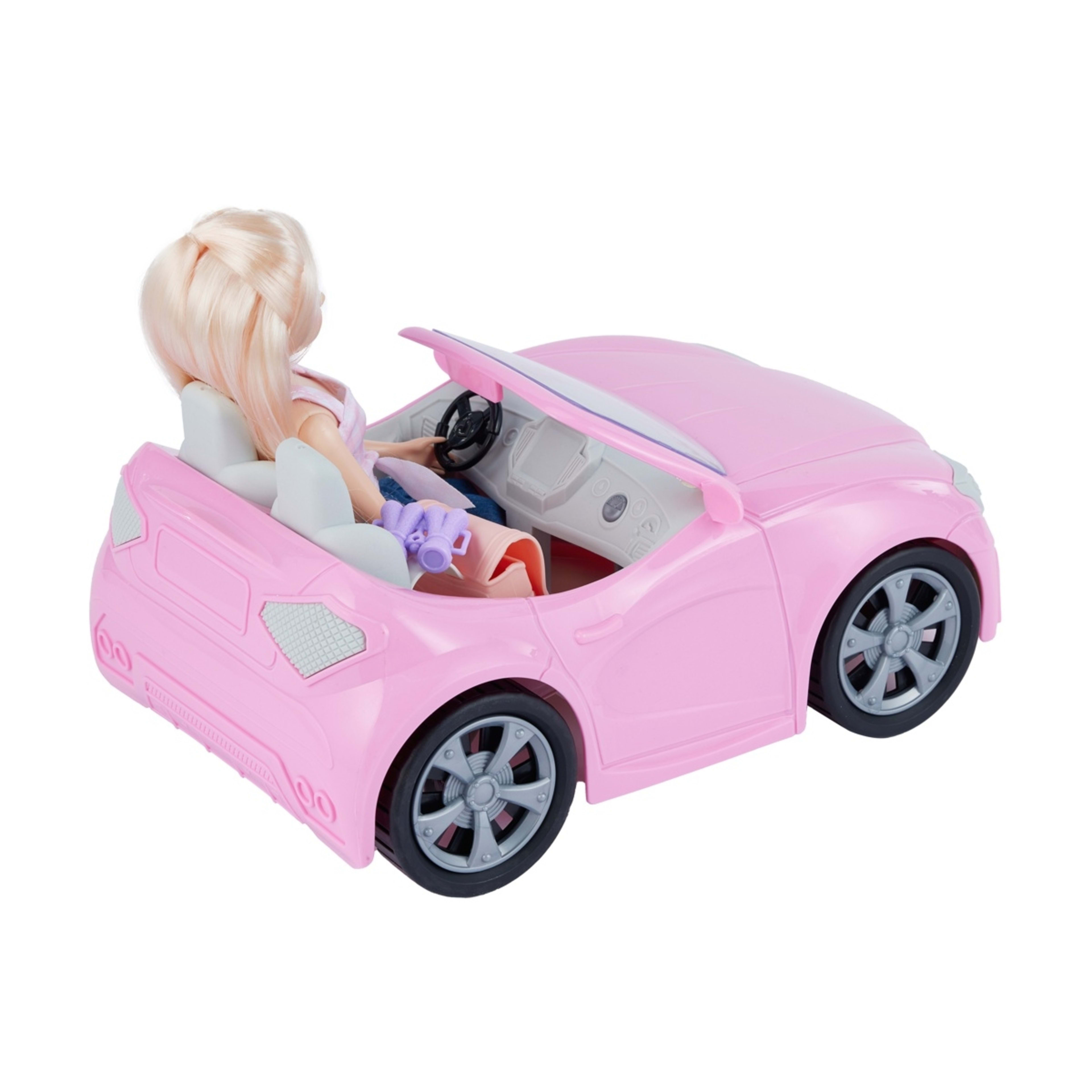 6 4 Piece Fashion Doll Sports Car Playset, 6 of 10