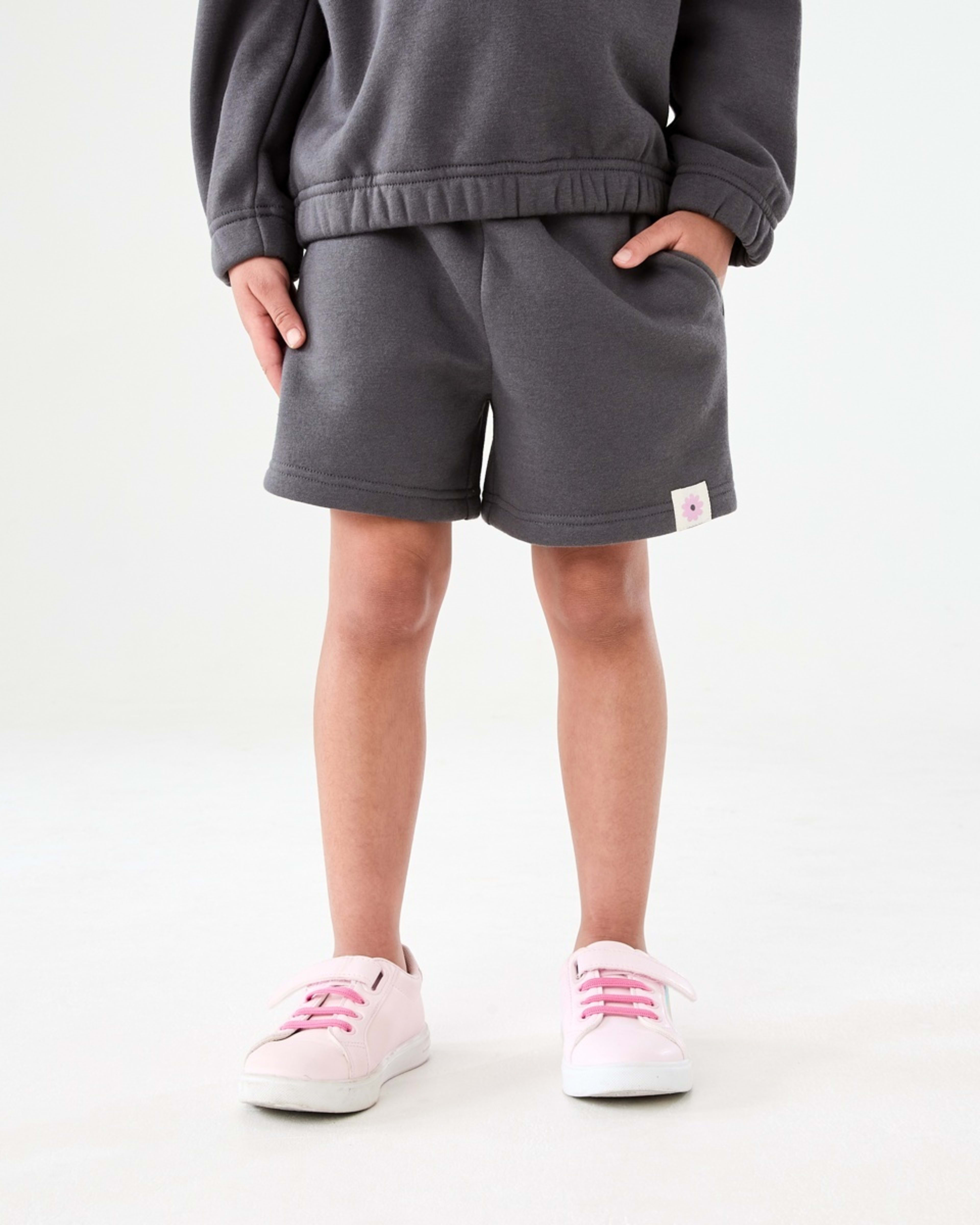 1 Fleece Shorts DARK MAGNET