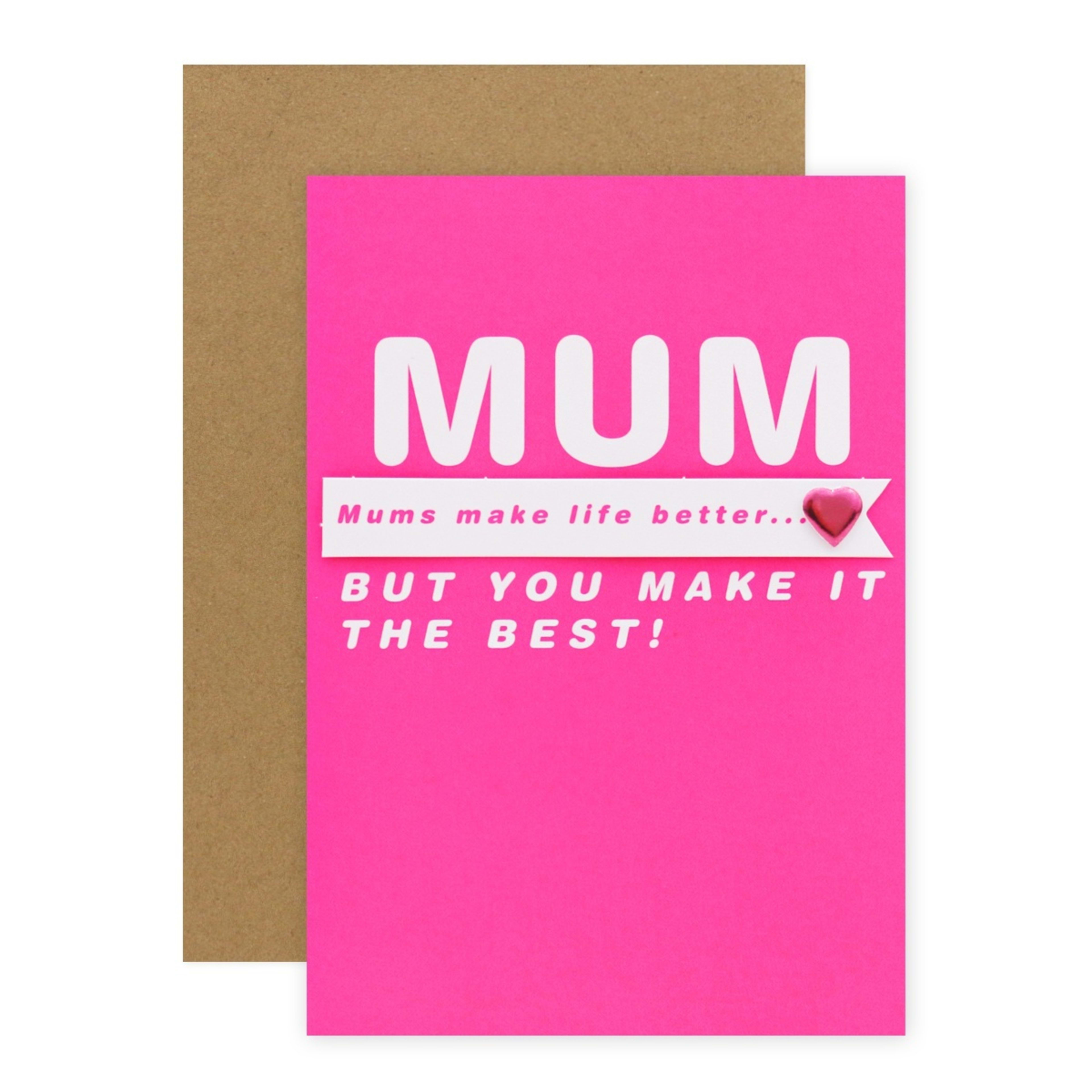 1 Connections from Hallmark Birthday Card for Mum - The BEST