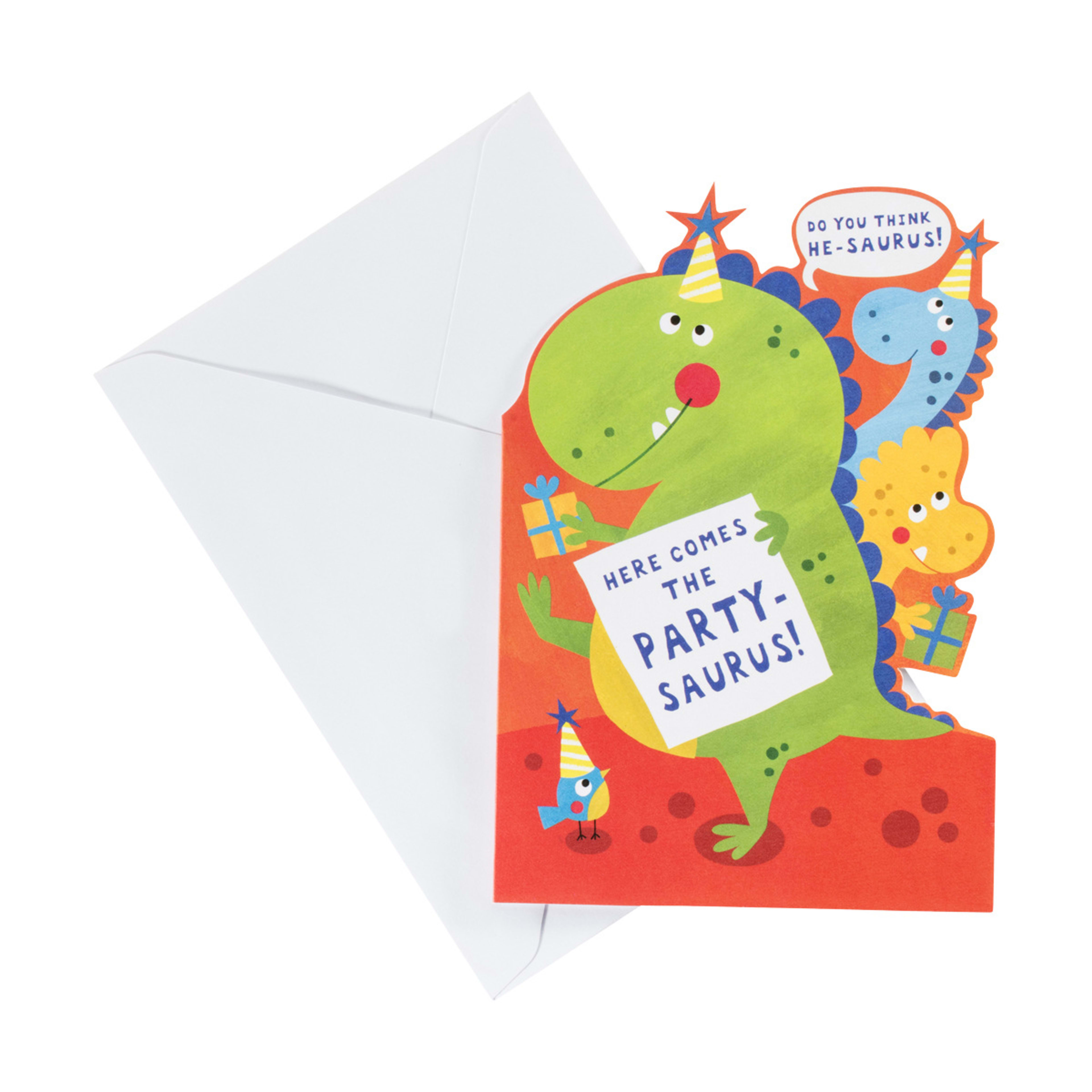 1 Party Saurus Birthday Card