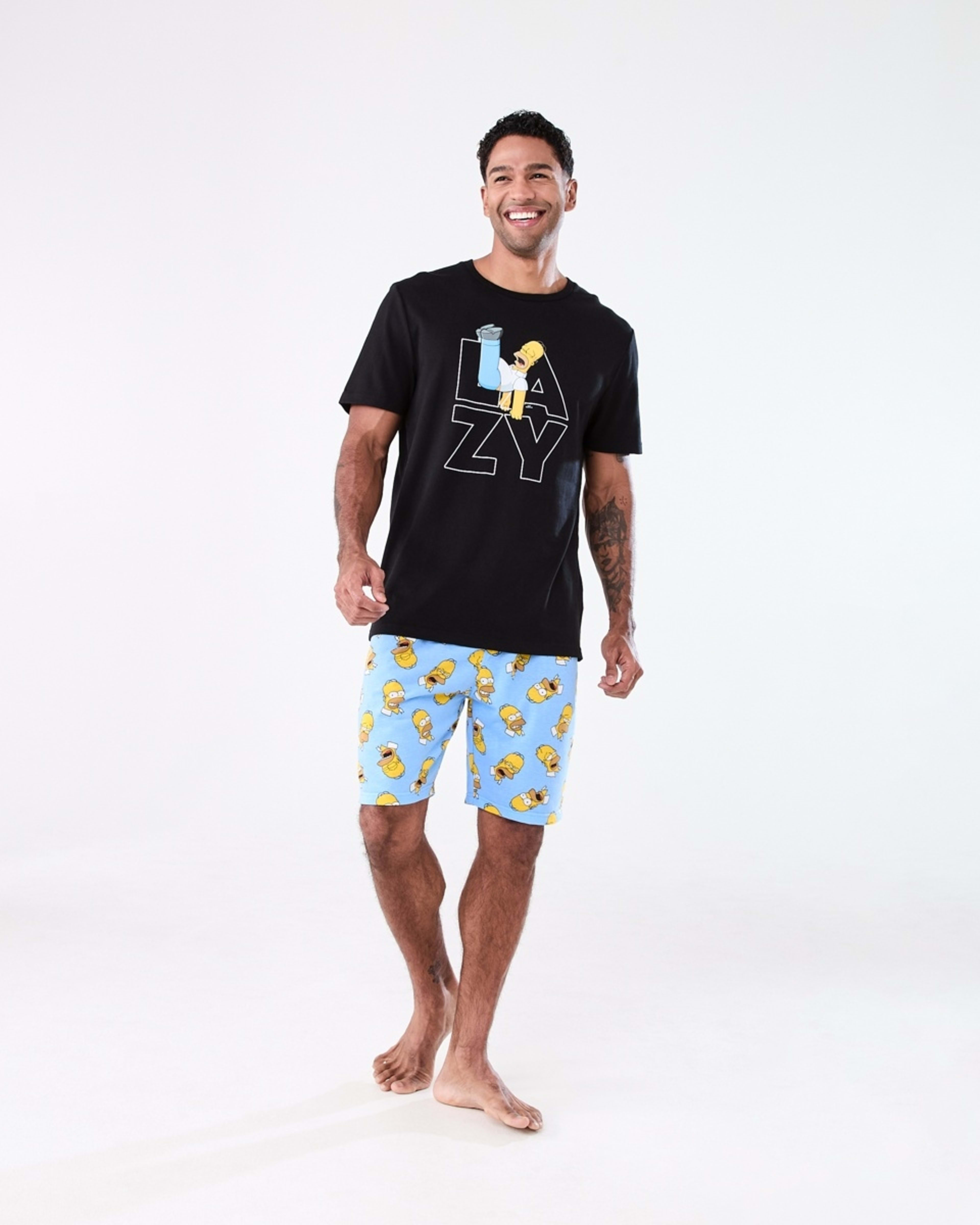 8 The Simpsons License Short Sleeve Pyjama Set SIMPSONS, 8 of 8