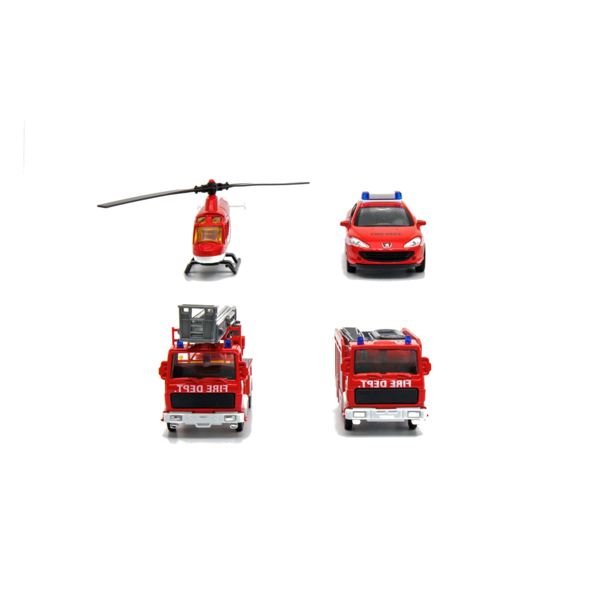 Welly Urban Spirit Free Wheeling & Moving Parts Fire City Set Kmart