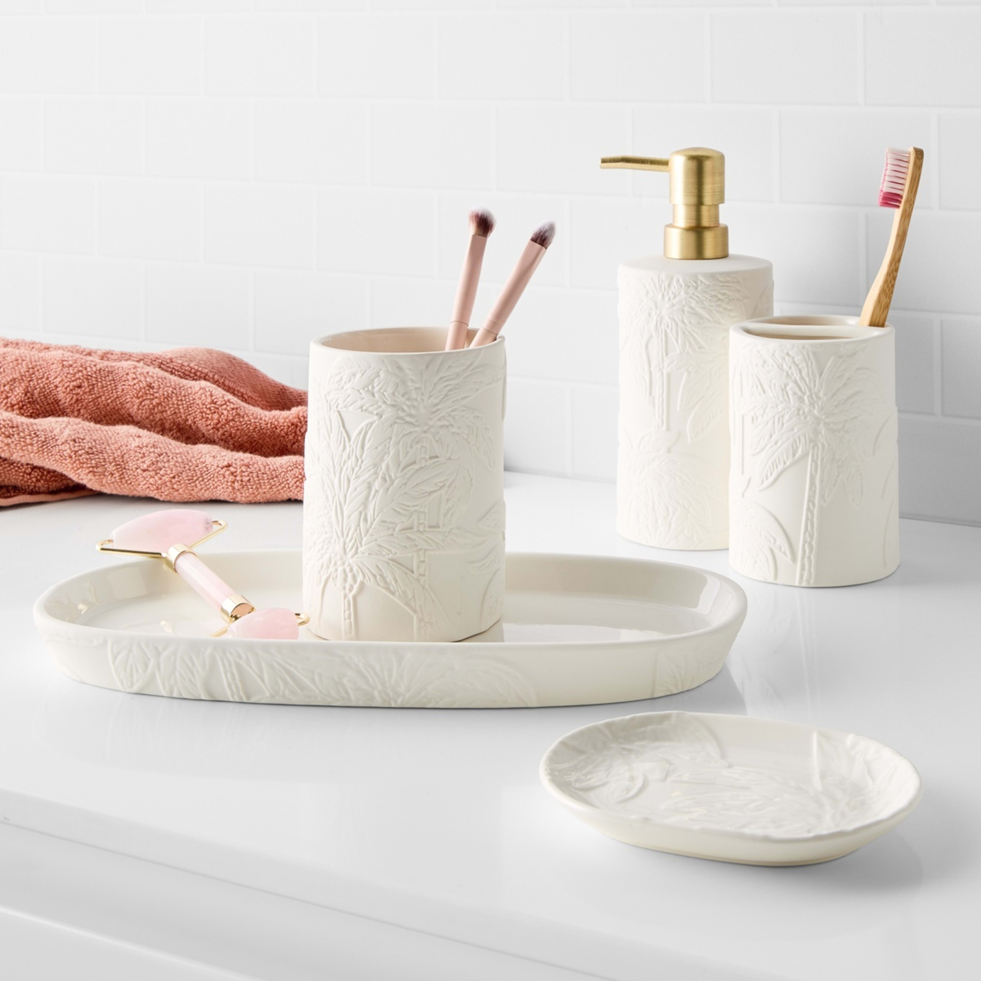 1 5 Piece Bathroom Accessories Set, 1 of 10