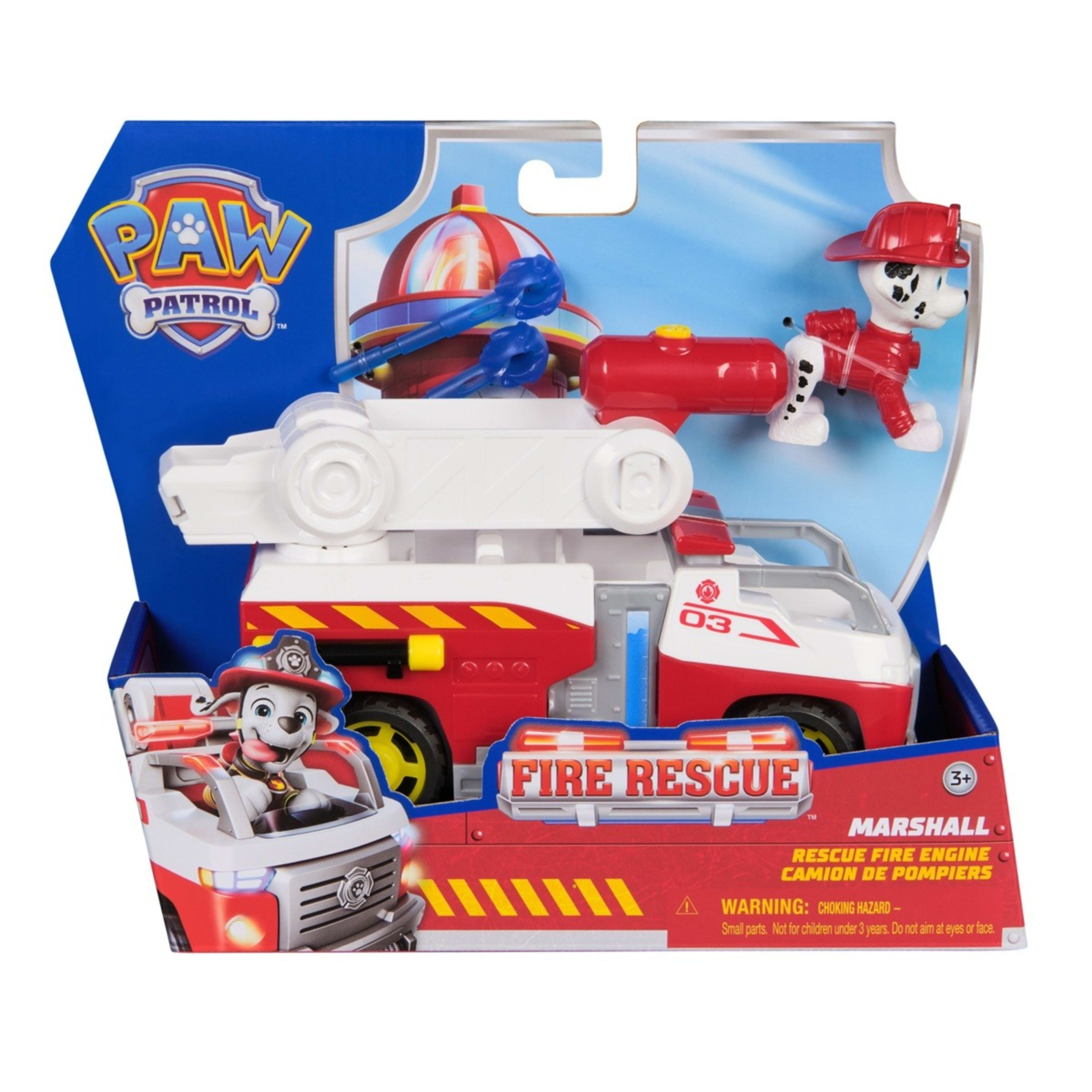 1 PAW Patrol Fire Rescue Marshall Rescue Fire Engine, 1 of 6