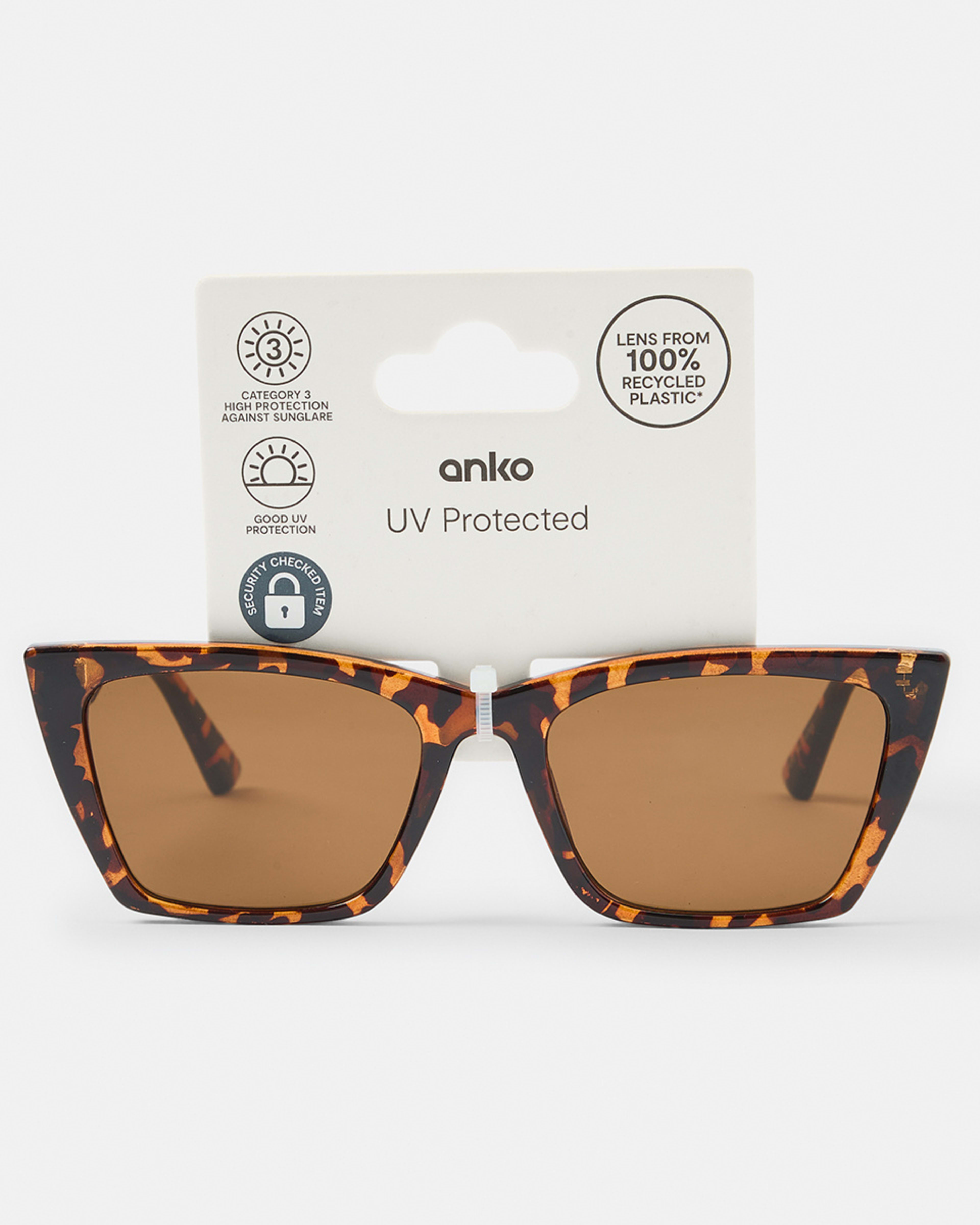 6 Cat Eye Sunglasses Tort, 6 of 6