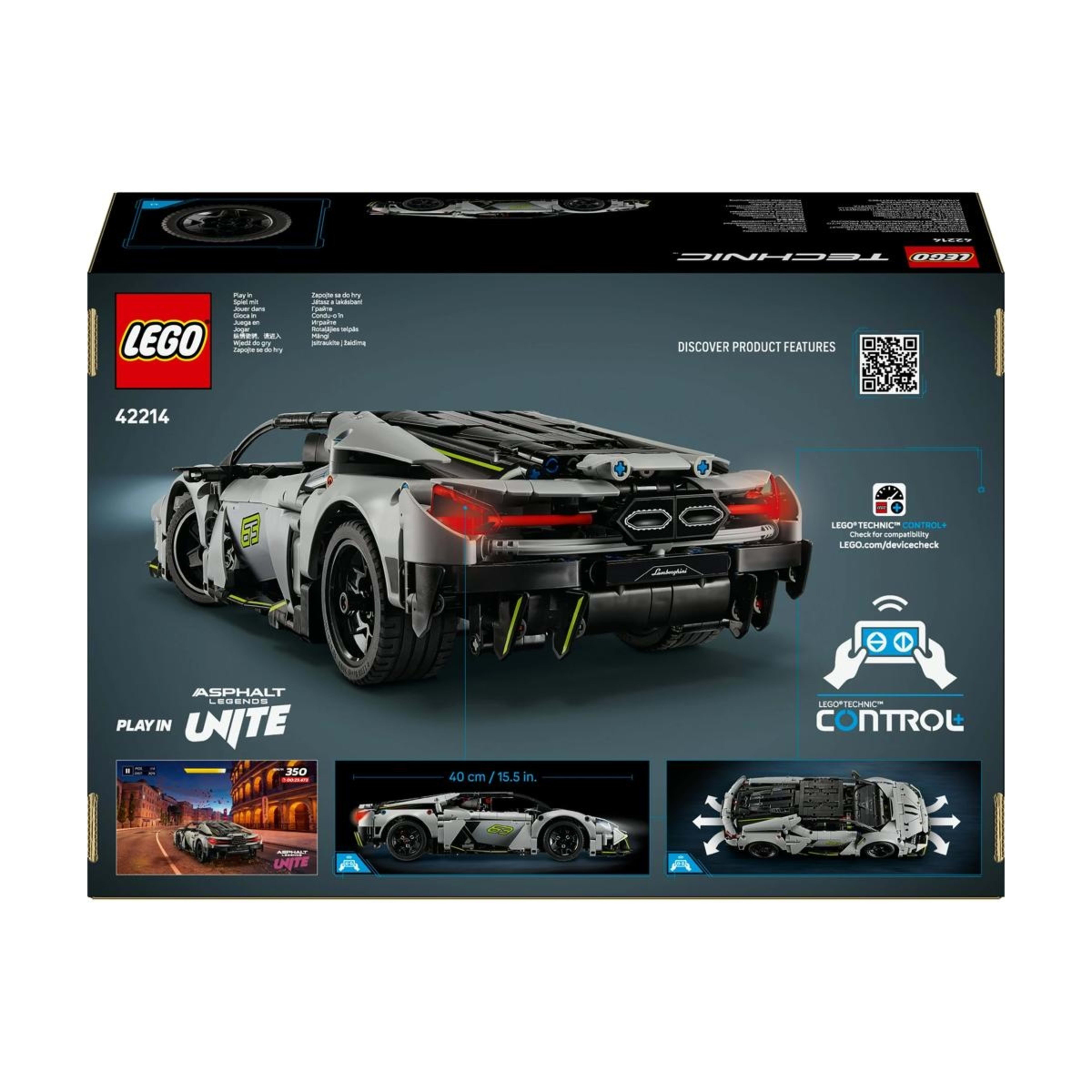 10 LEGO Technic Lamborghini Revuelto Super Sports Car 42214, 10 of 10