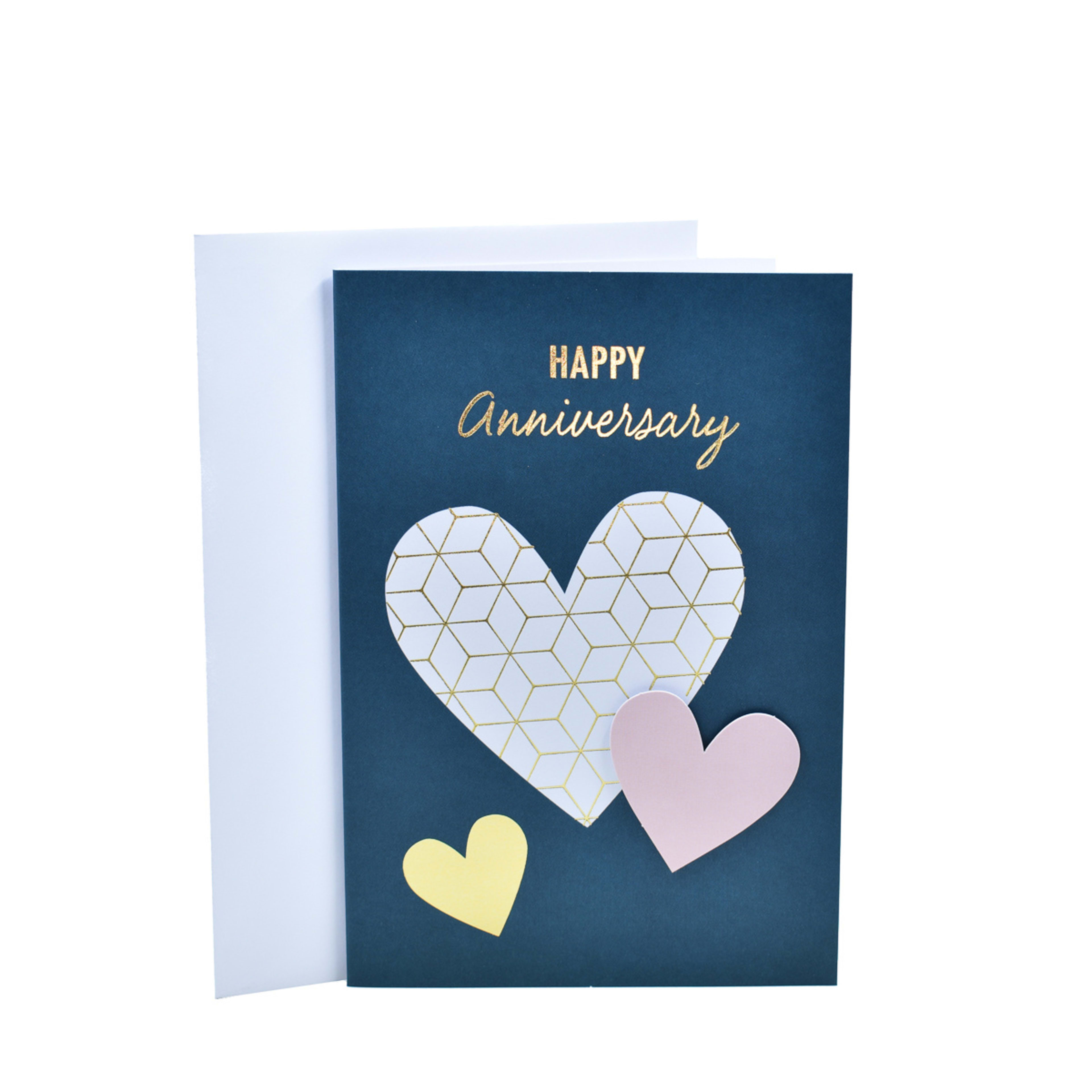 Hallmark Anniversary Card Hearts Kmart