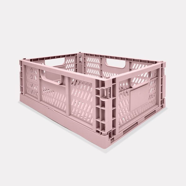 Collapsible Crate - Pink