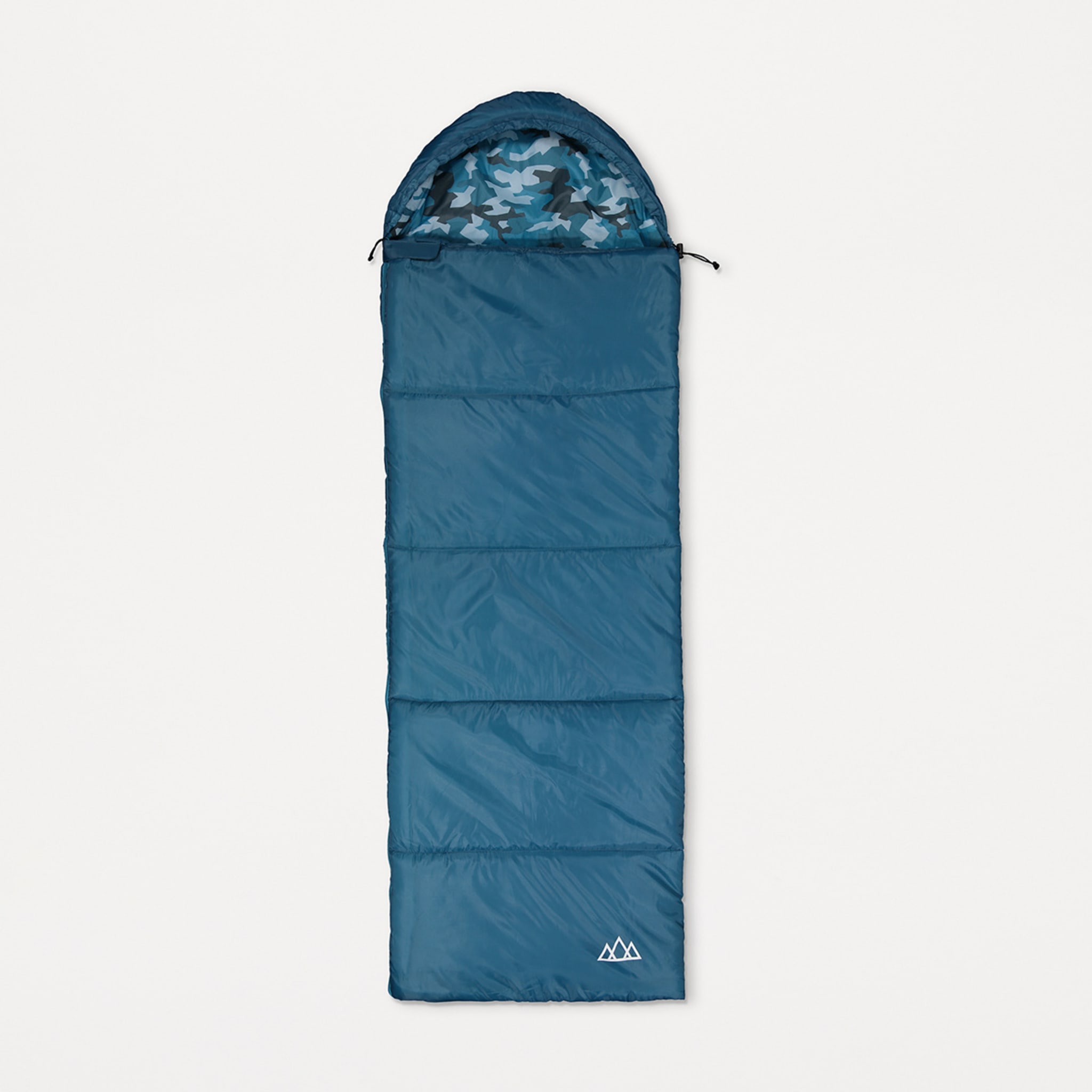 Camo Hooded Kids Sleeping Bag Kmart