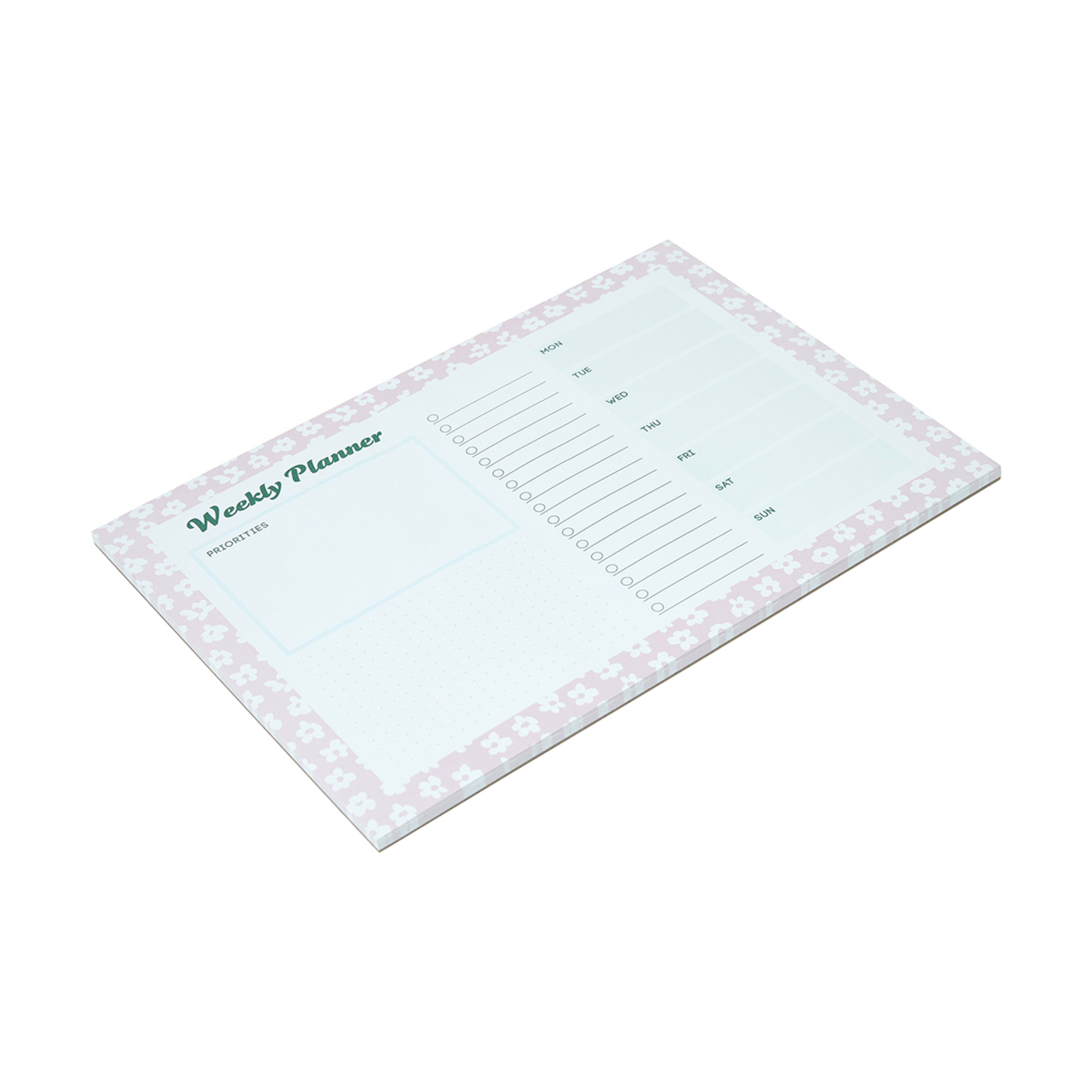 A4 Weekly Planner Pad Kmart