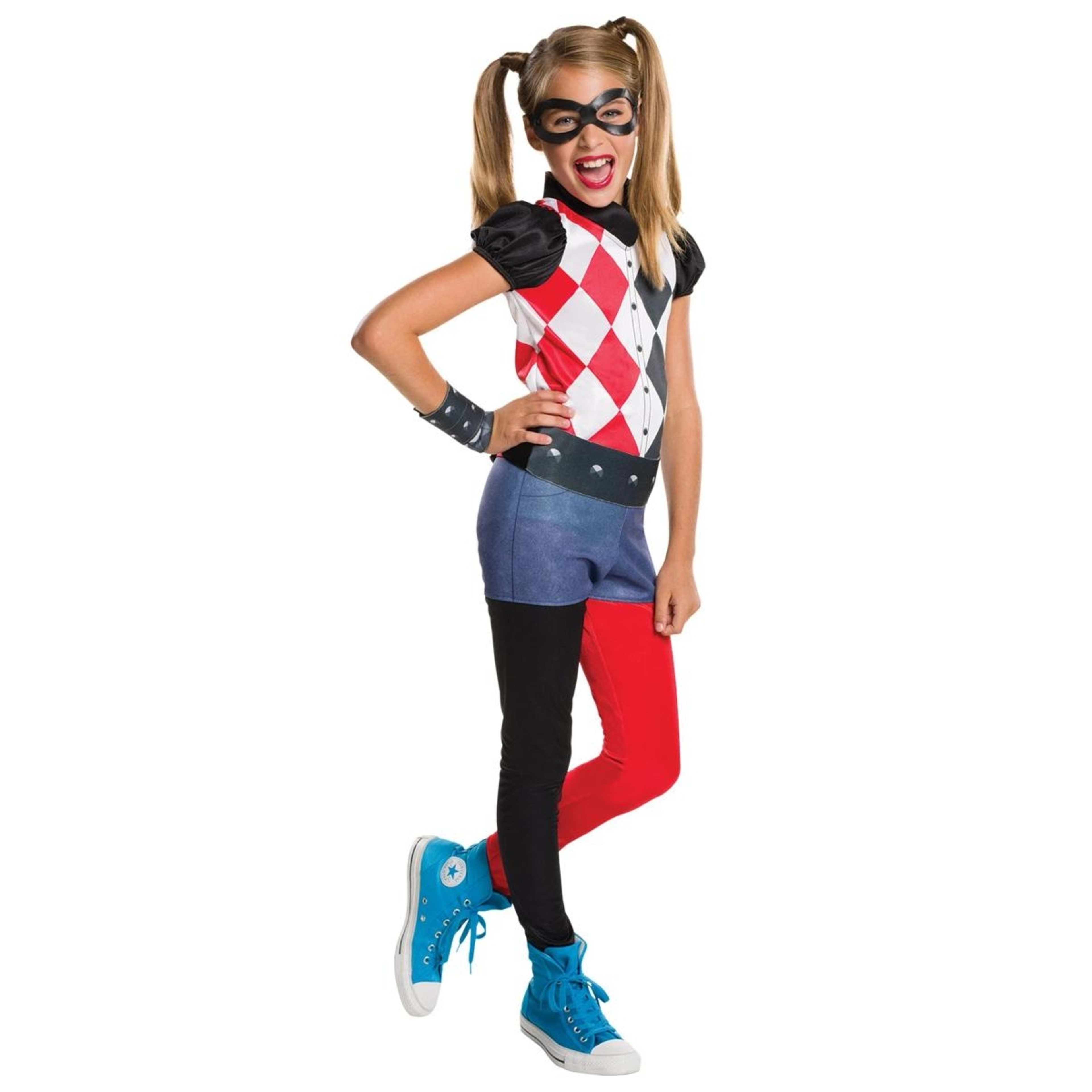 1 DC Comics Harley Quinn Costume - Ages 9-10