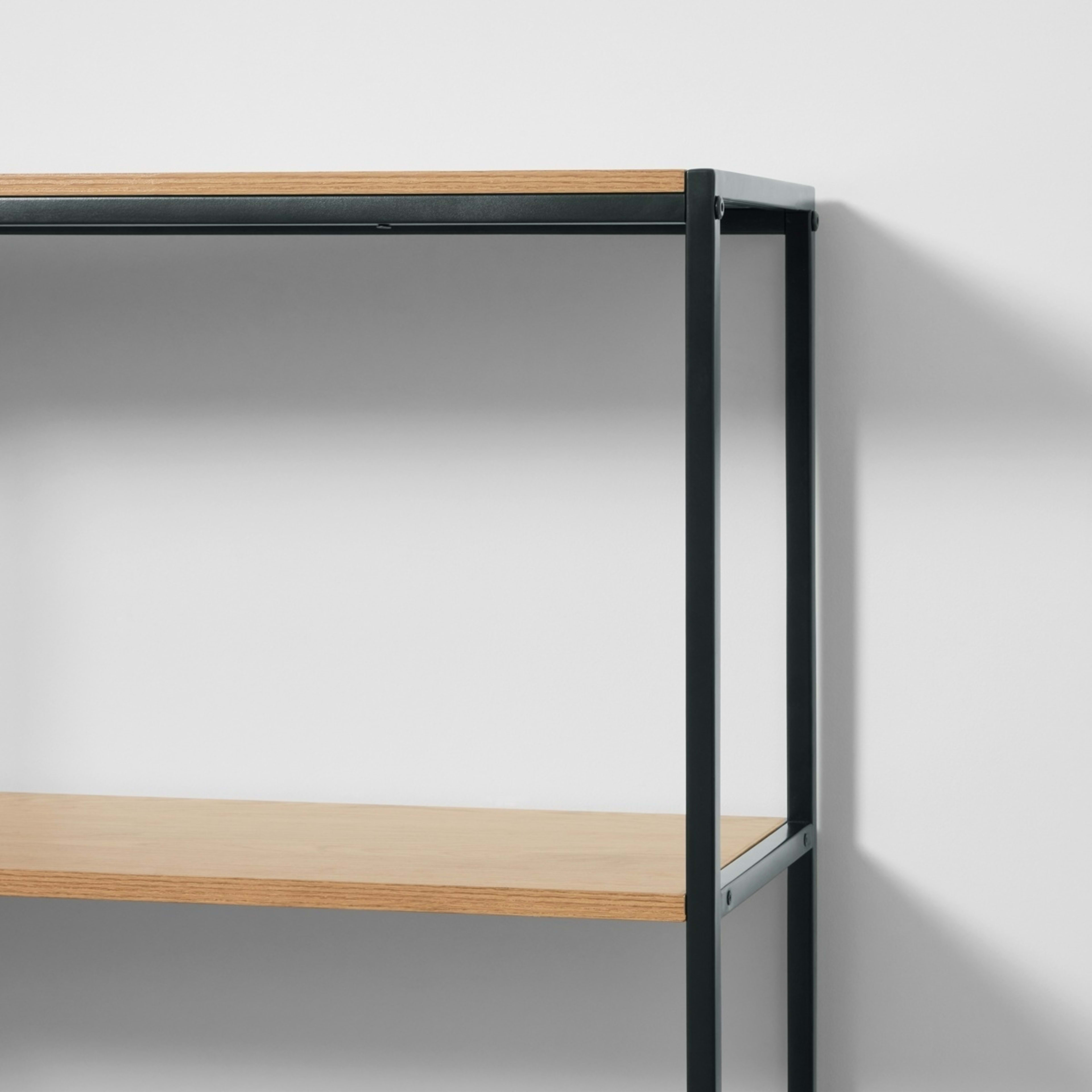 9 Blake 3 Tier Long Book Storage Unit, 9 of 10