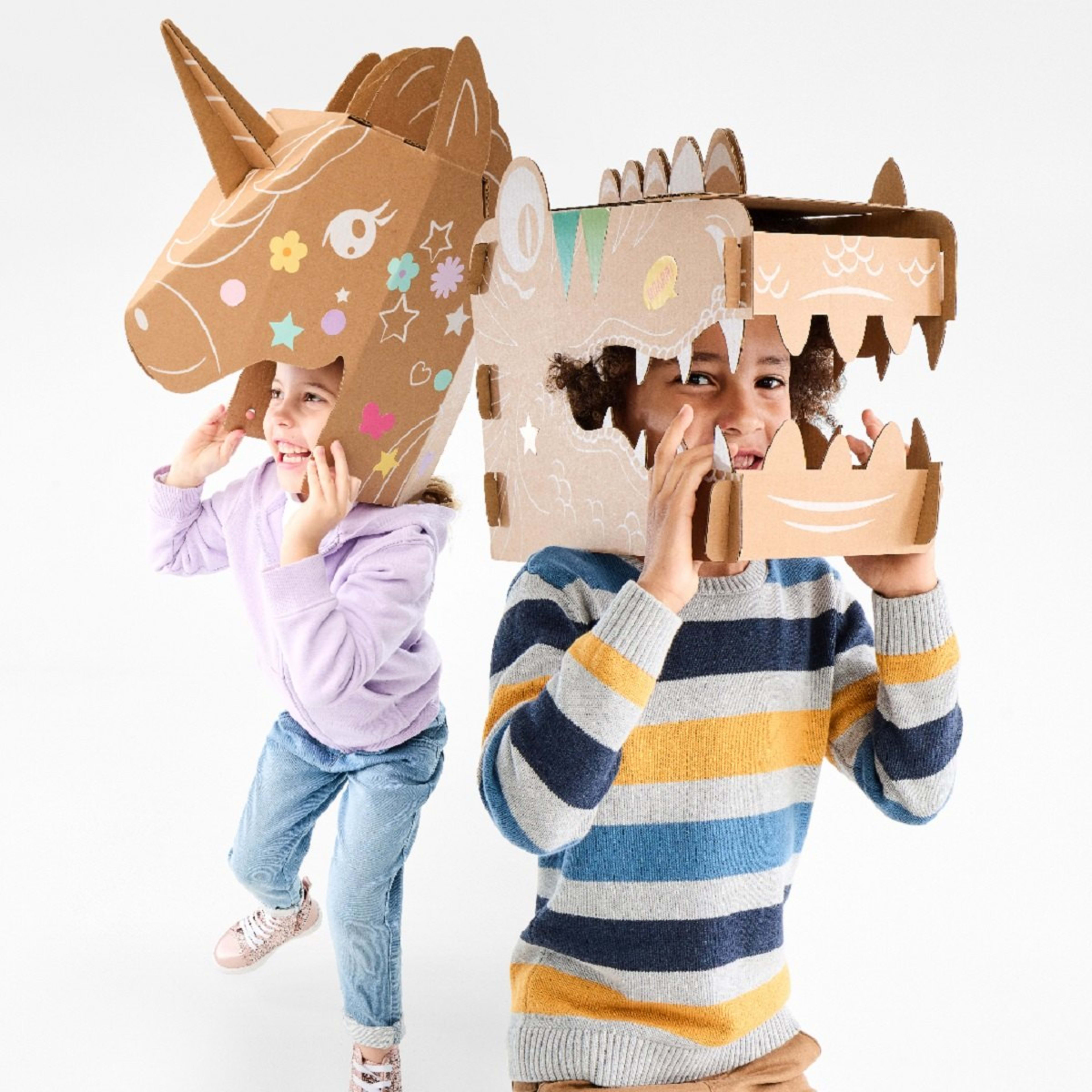 3D Mask Assemble Play Kit Assorted Kmart