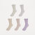 Solid 5 Pack Crew Pastel Lilac