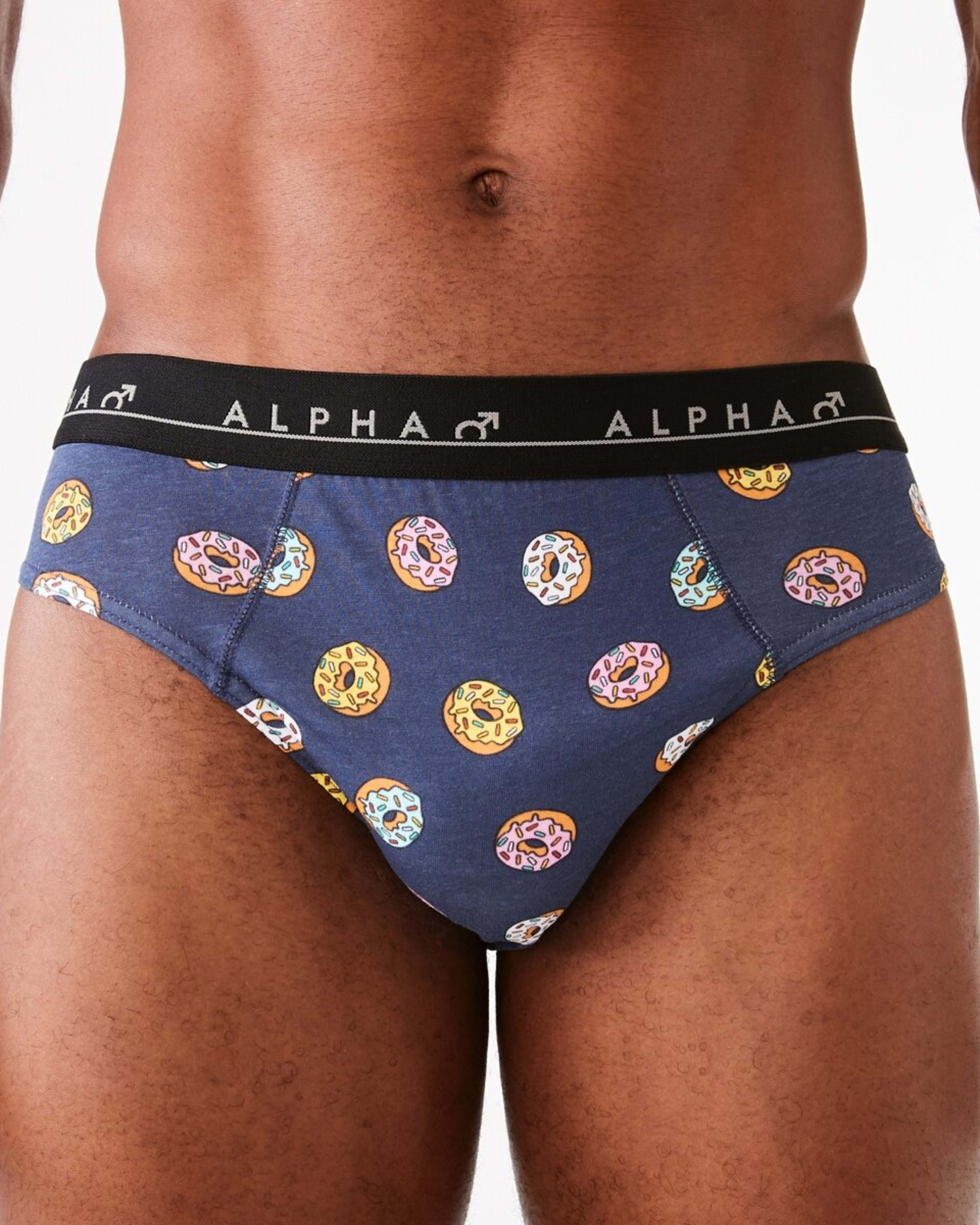 6 5 Pack Printed Briefs Donuts, 6 of 10