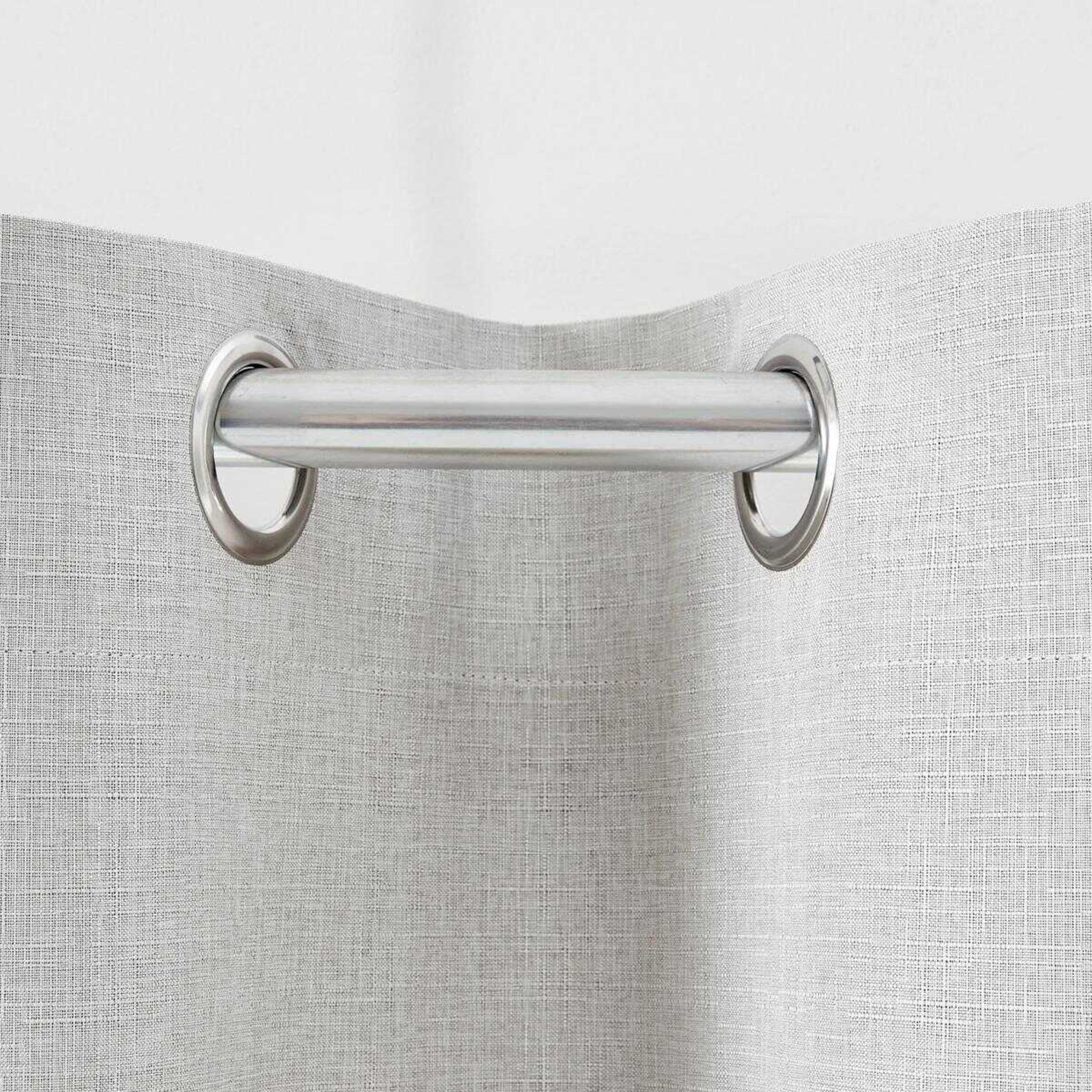 3 Monaco Eyelet Block Out Curtain - Taupe, 3 of 5
