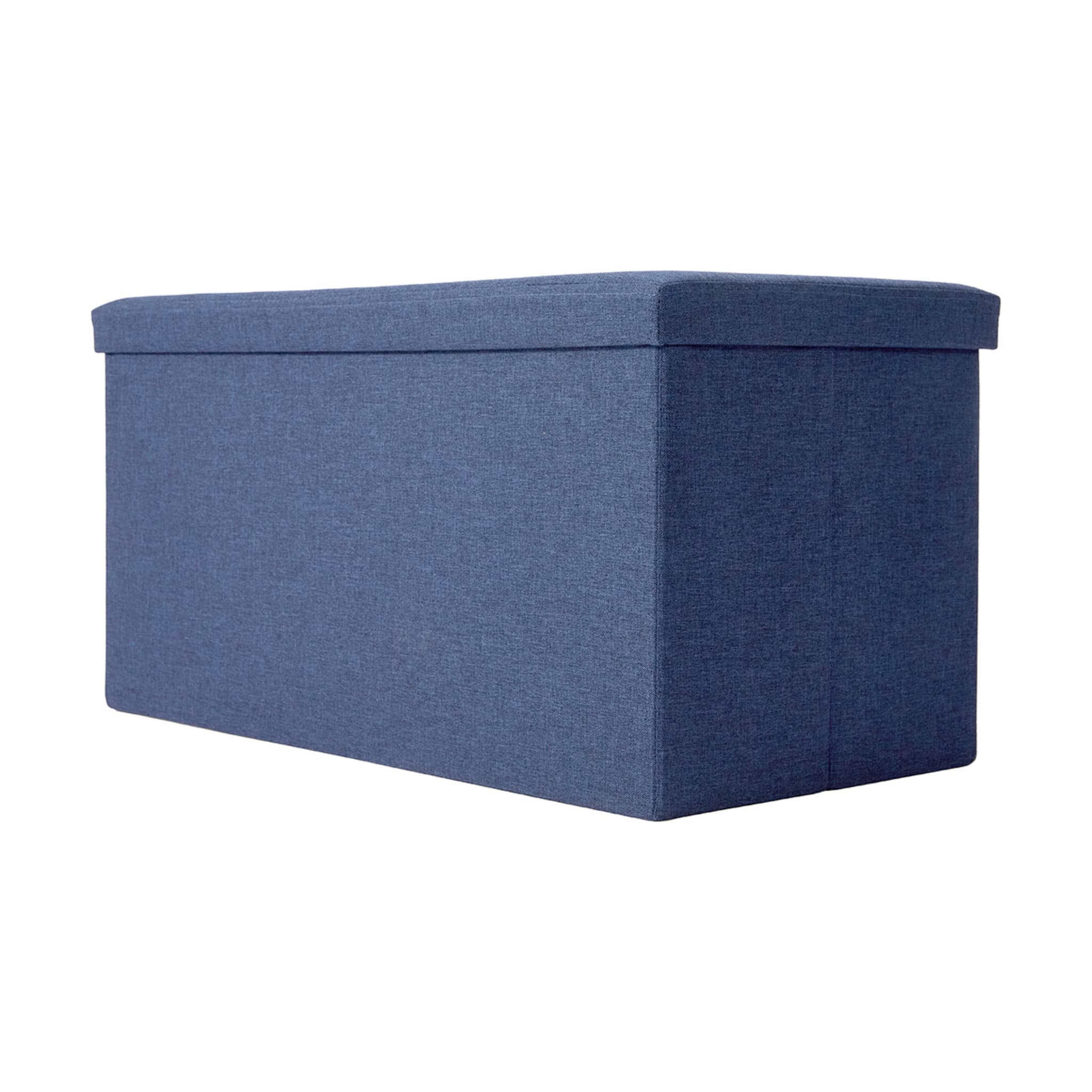 Bench Seat Storage Box Blue Kmart