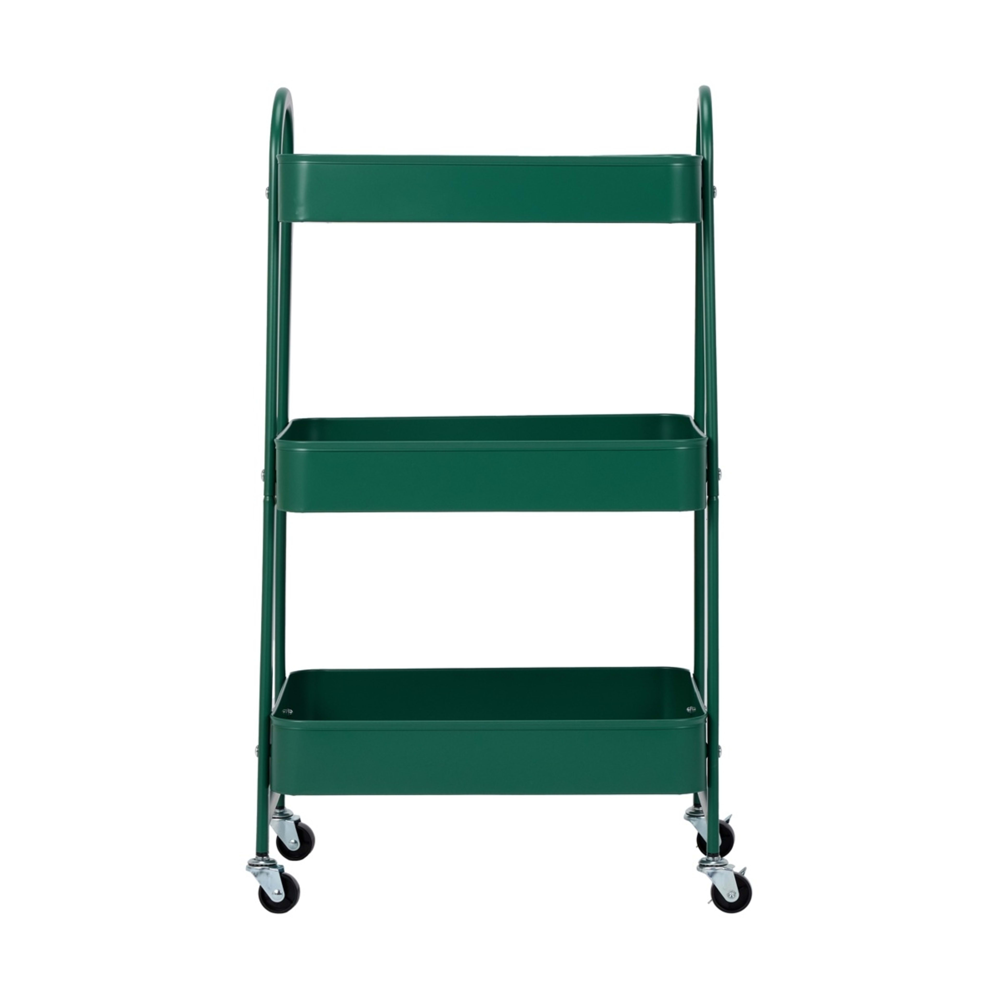 2 Green 3 Tier Trolley, 2 of 7